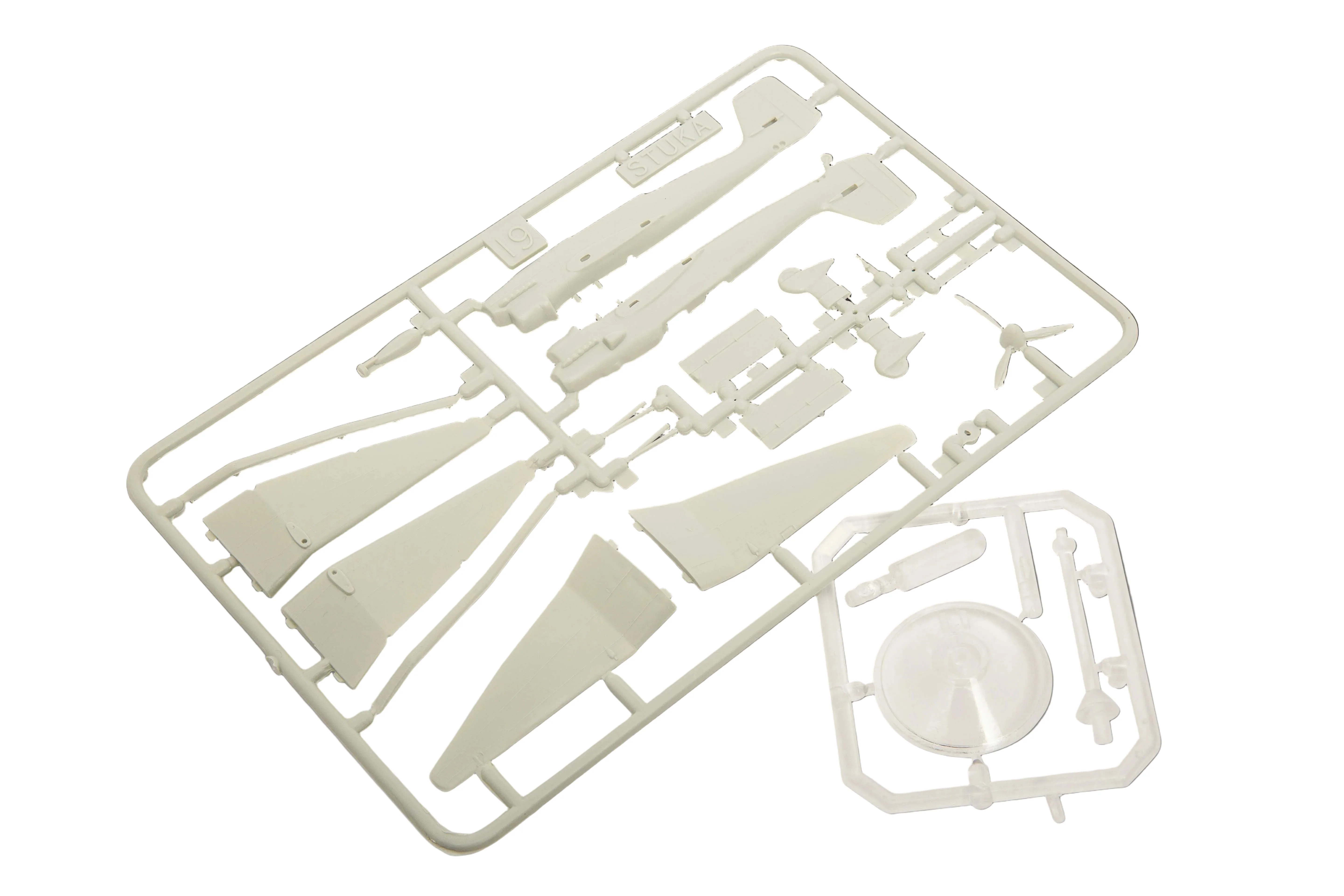 63770 Model Set Messerschmitt Bf109E & Ju87B Stuka - Image 4