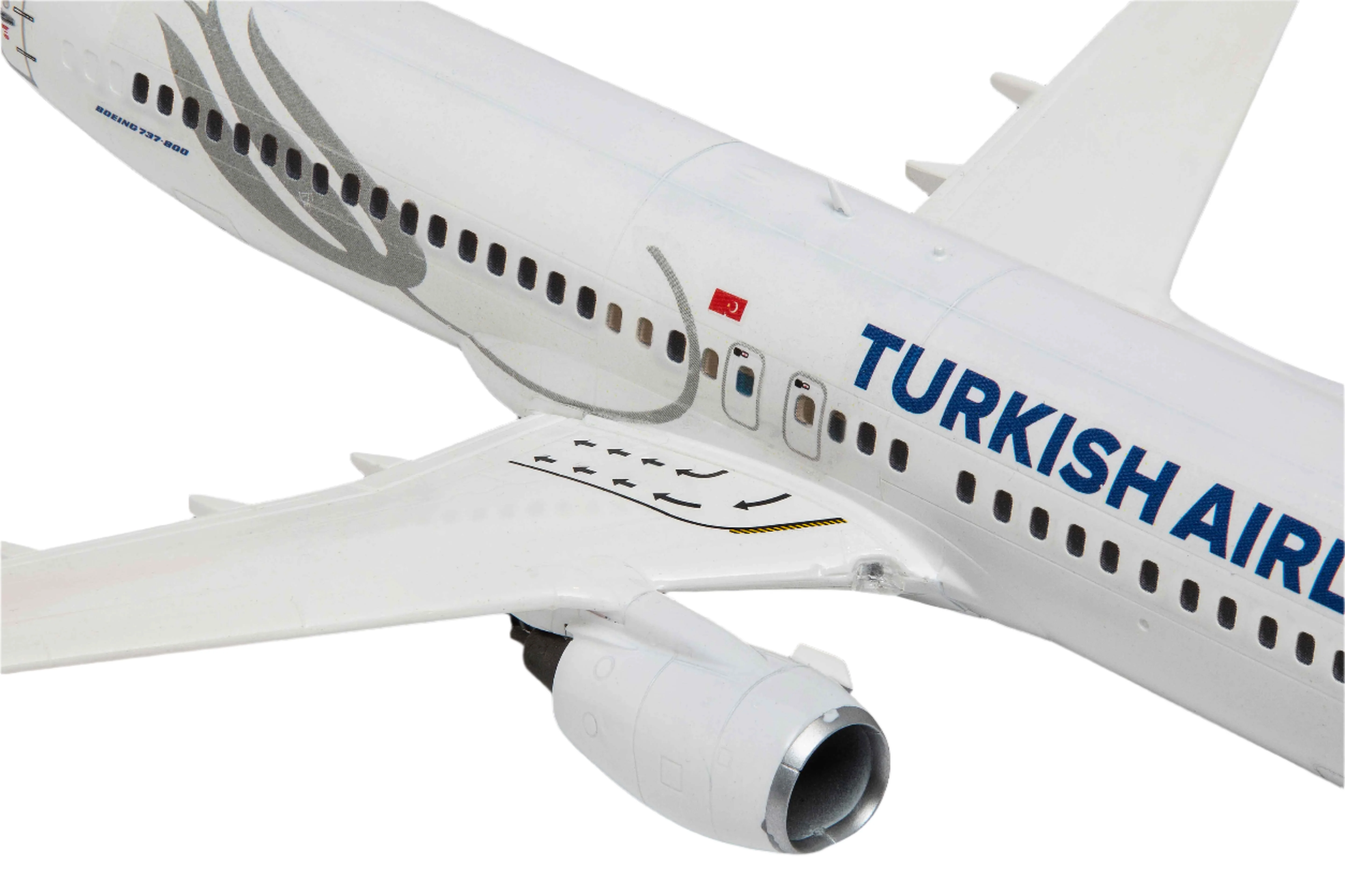63772 Model Set Boeing 737-800 "Turkish Airlines" Model Kit - Image 3