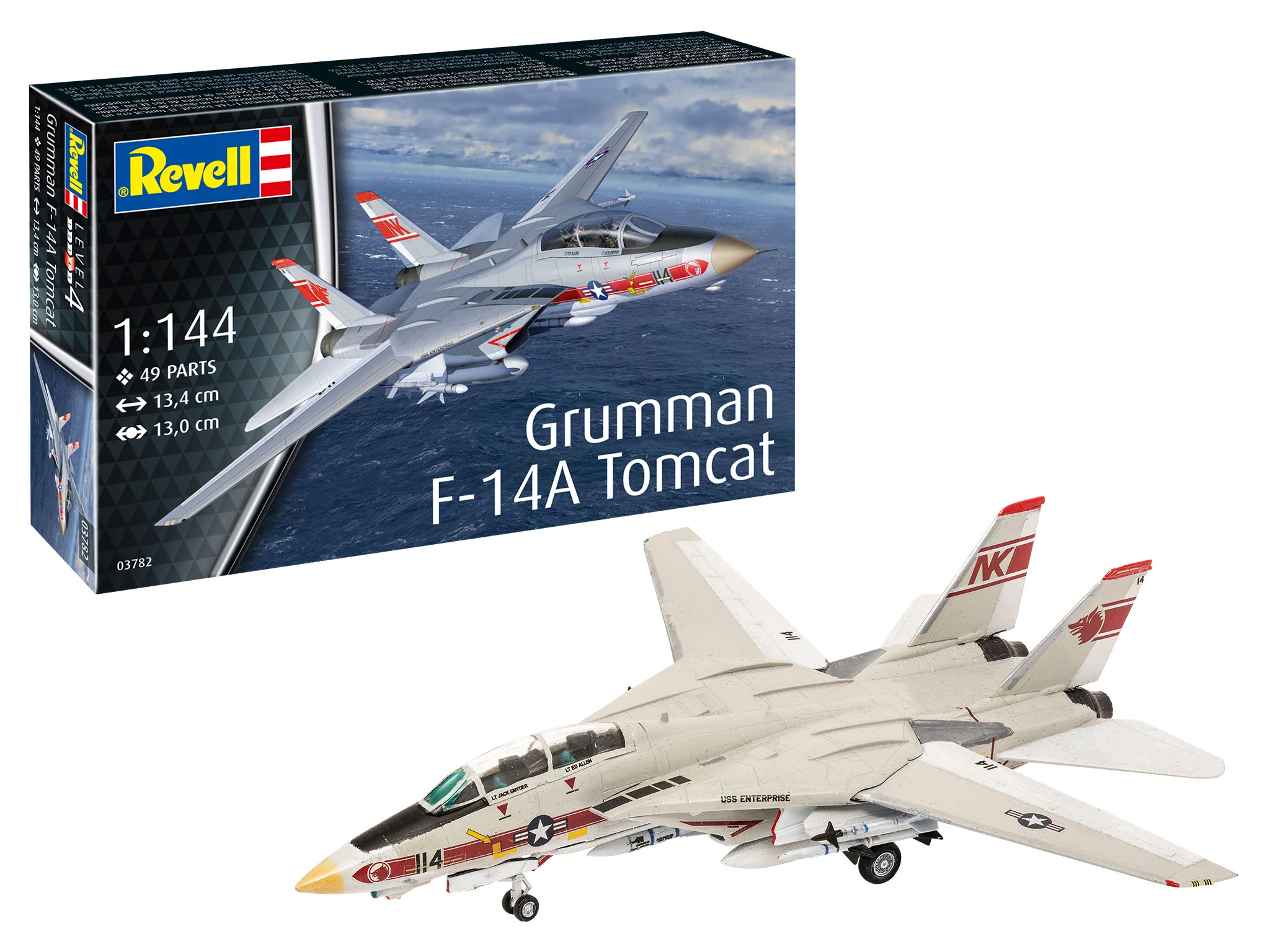 63782 Model Set Grumman F-14A Tomcat Model Kit