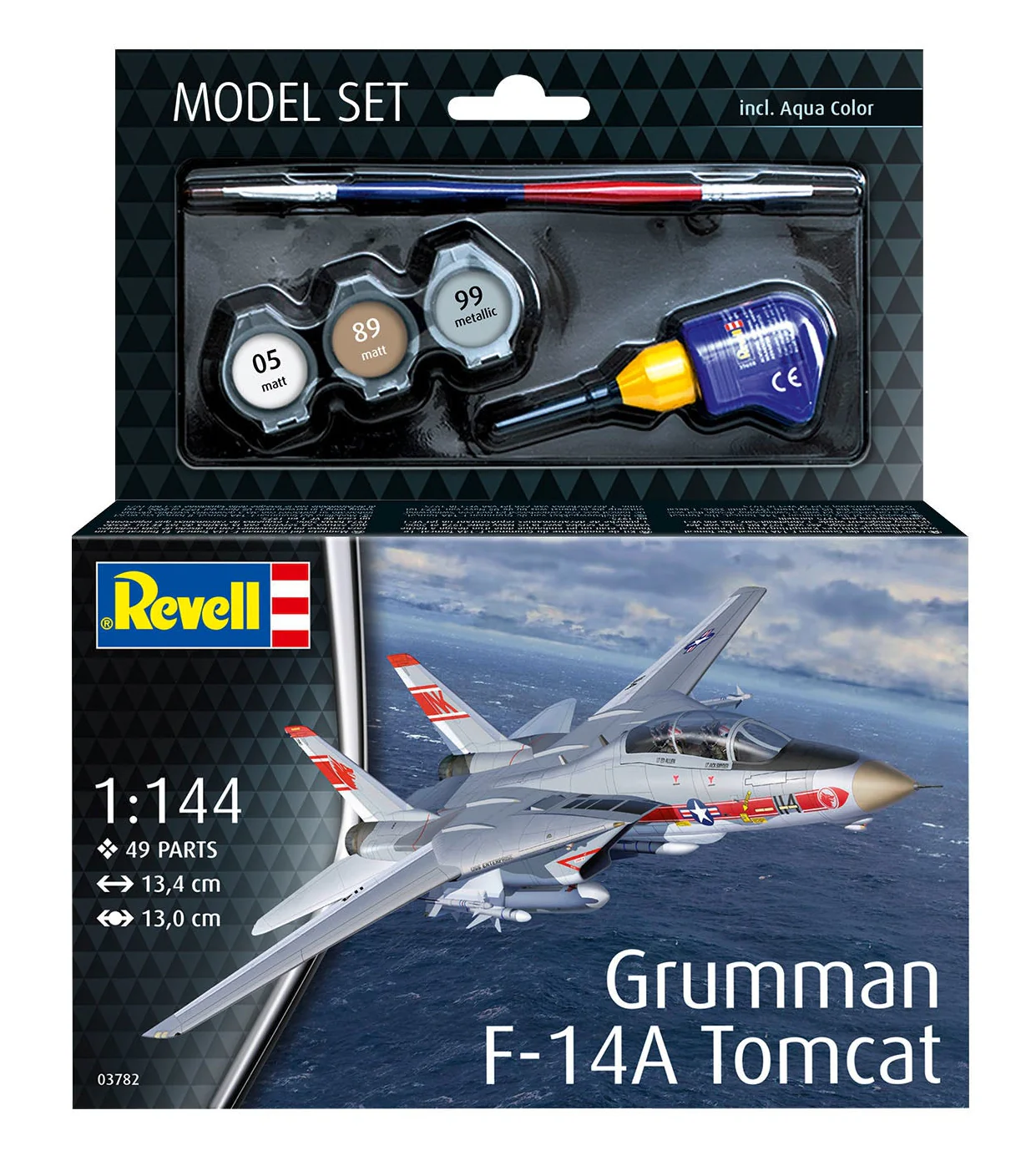 63782 Model Set Grumman F-14A Tomcat Model Kit - Image 7