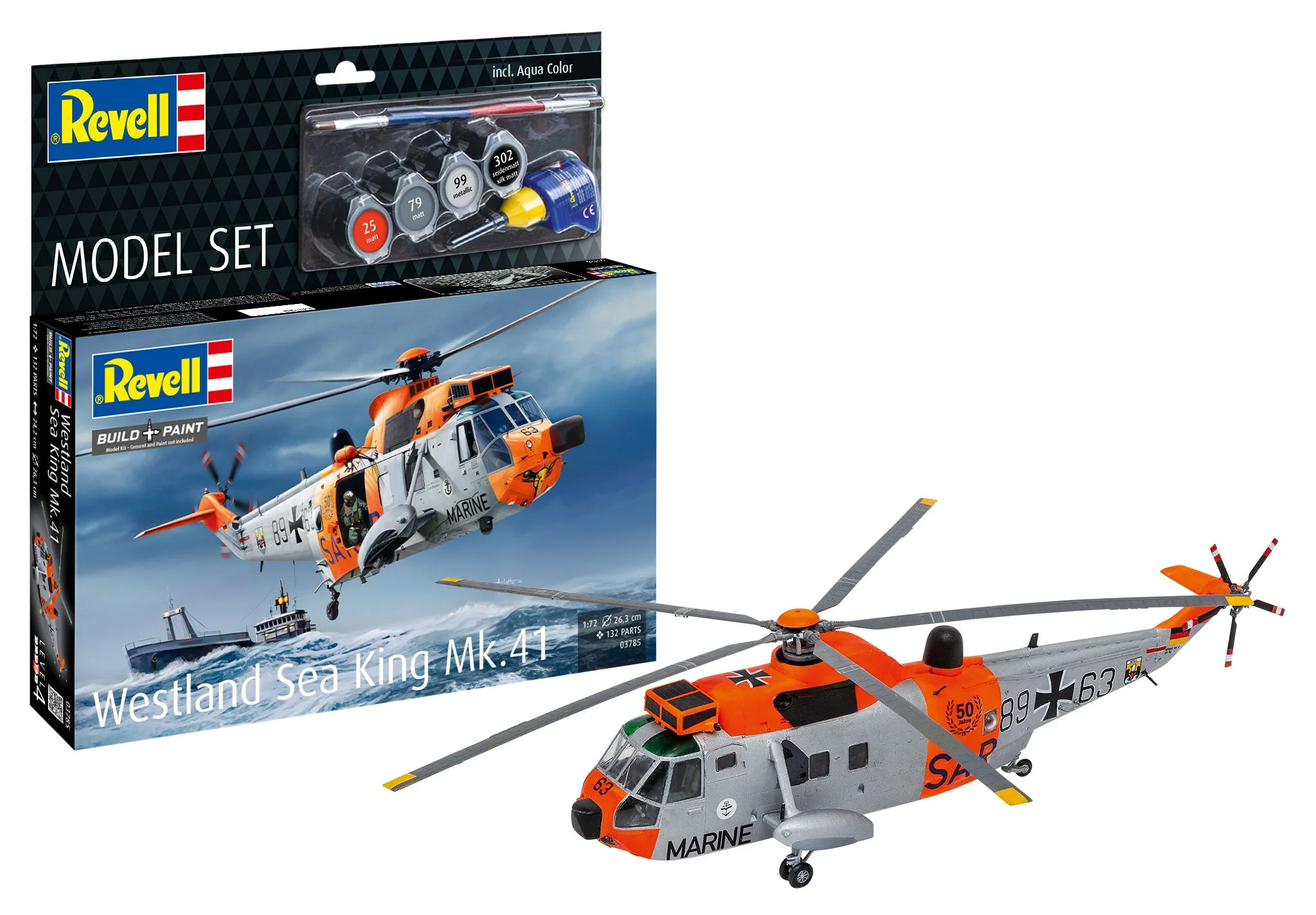 63785 Model Set Westland Sea King Mk. 41 Model Kit
