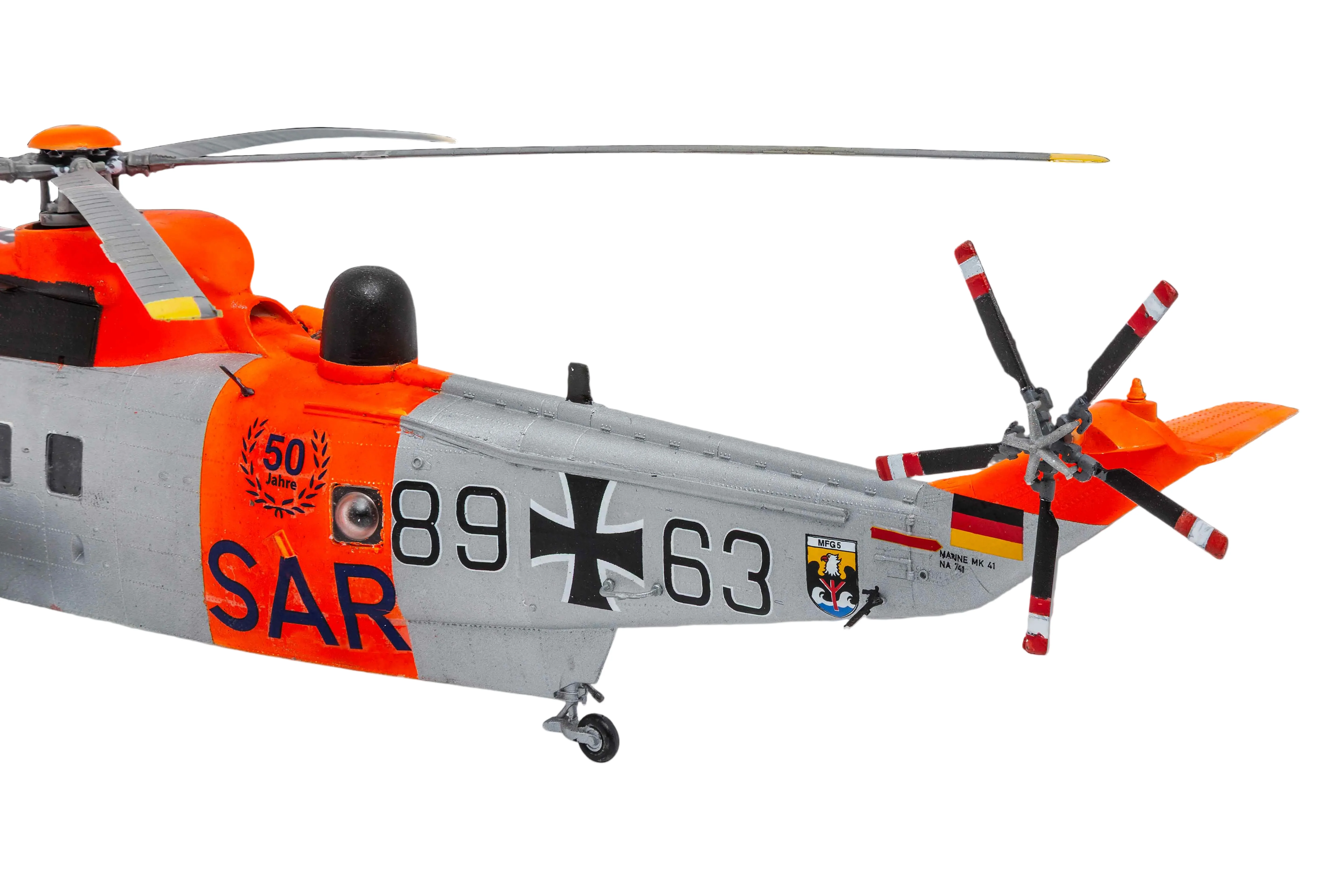63785 Model Set Westland Sea King Mk. 41 Model Kit - Image 6