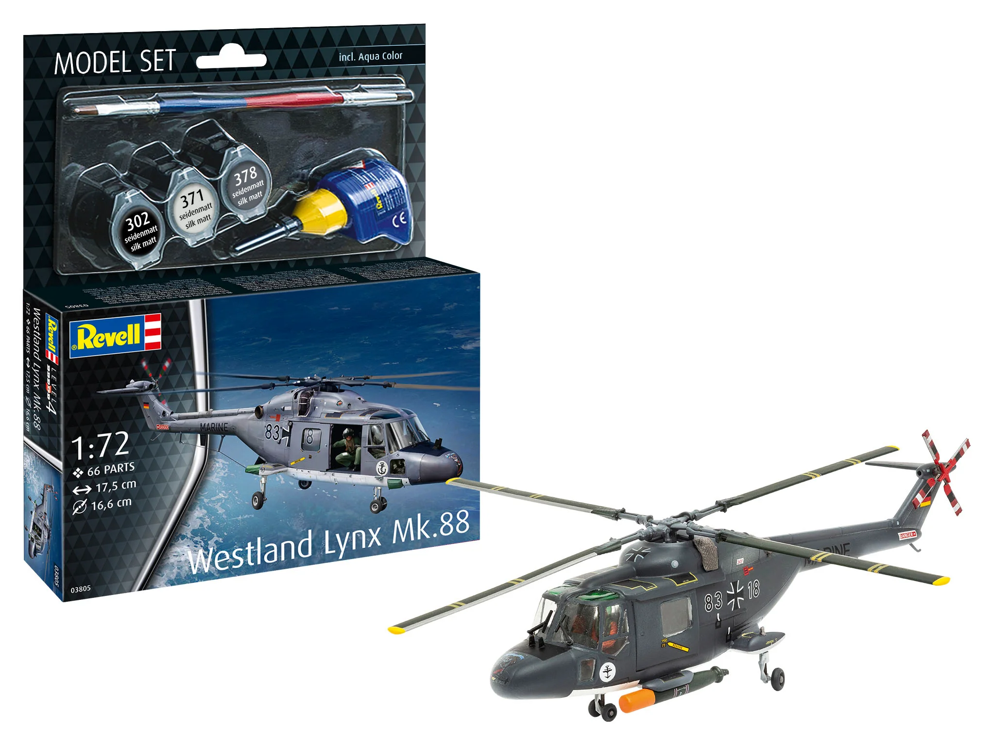 63805 Model Set Westland Lynx Model Kit - Image 2