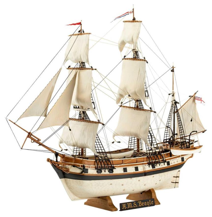 65458 Model Set HMS Beagle Model Kit - Image 2