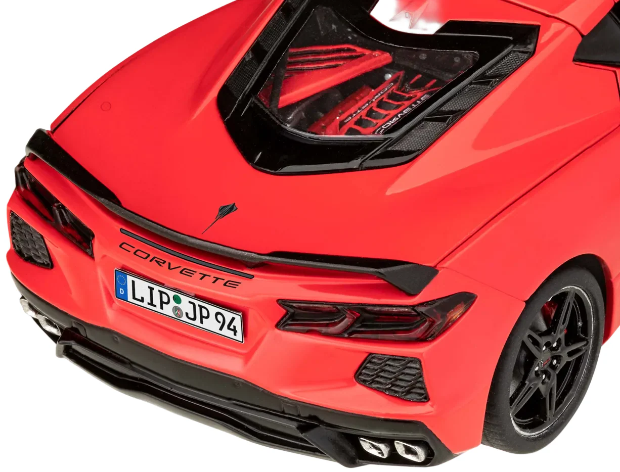 67714 Model Set Corvette C8 Coupe (1:24 Scale) Model Kit - Image 5