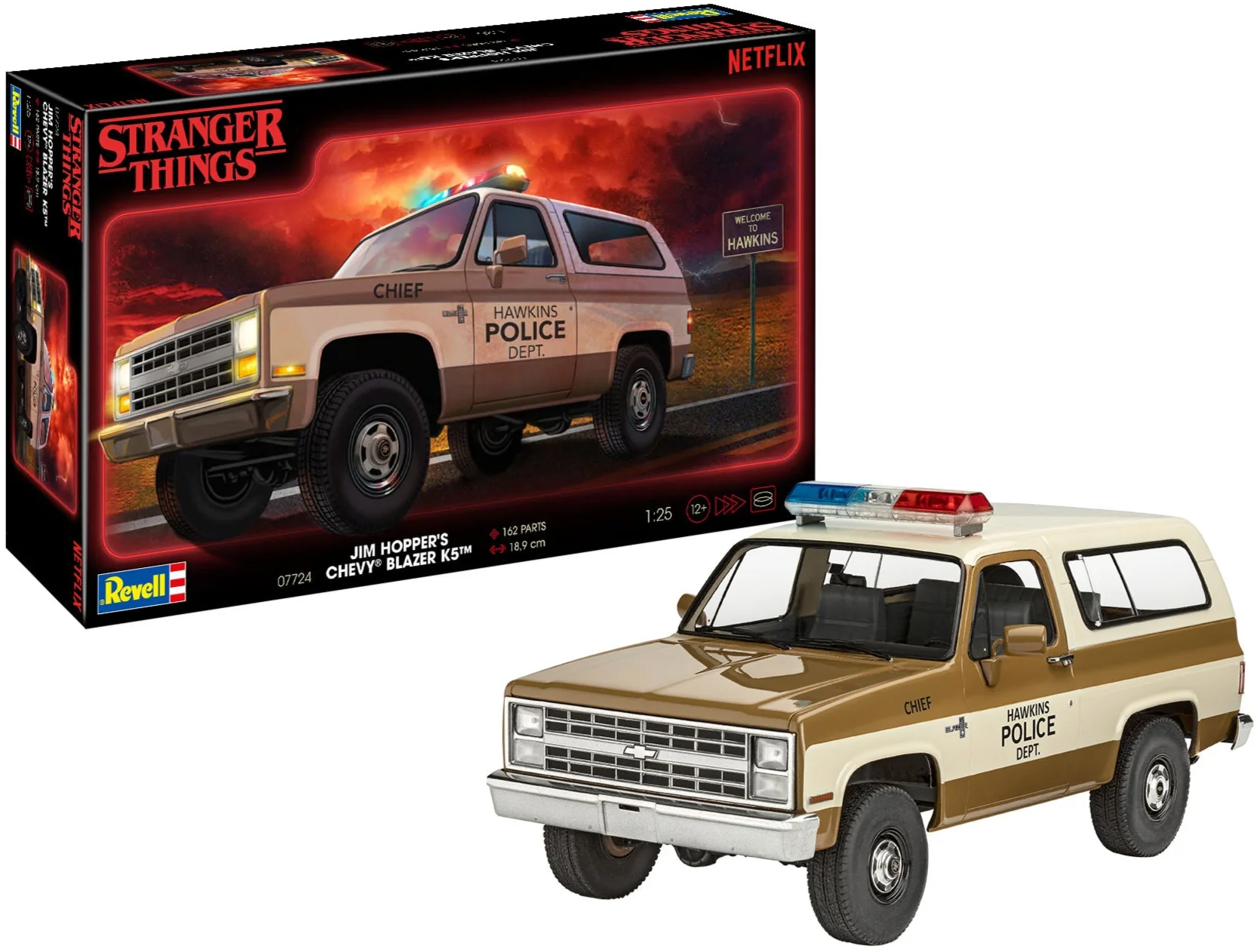 67724 Model Set 1985 Chevrolet K5 Blazer: Stranger Thing Model Kit