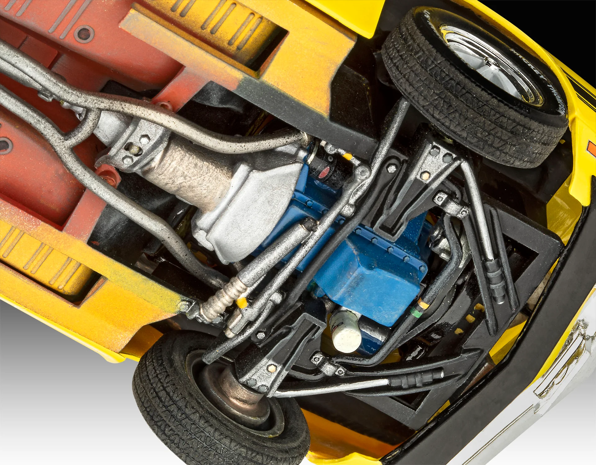 67729 Model Set '70 Shelby Mustang GT500 Model Kit - Image 5
