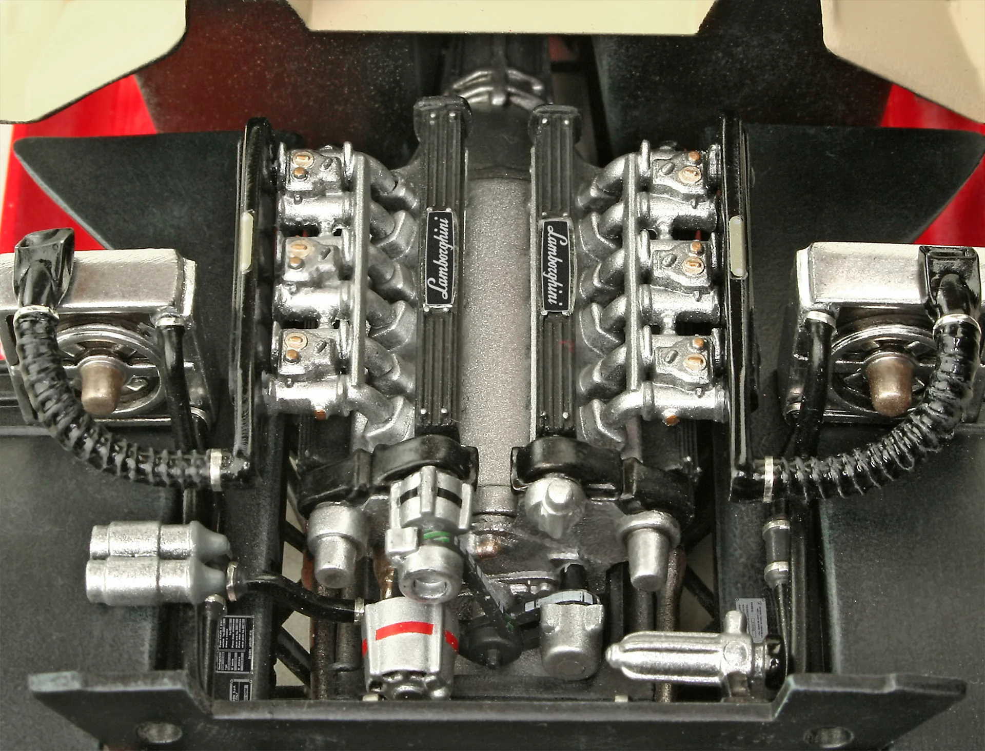 67730 Model Set Lamborghini Countach LP500S Model Kit - Image 7