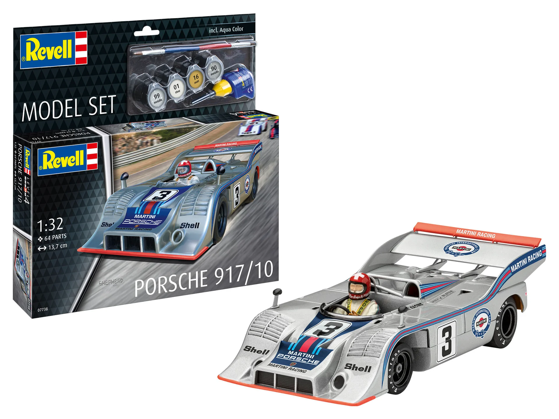 67738 Model Set Porsche 917-10 Model Kit