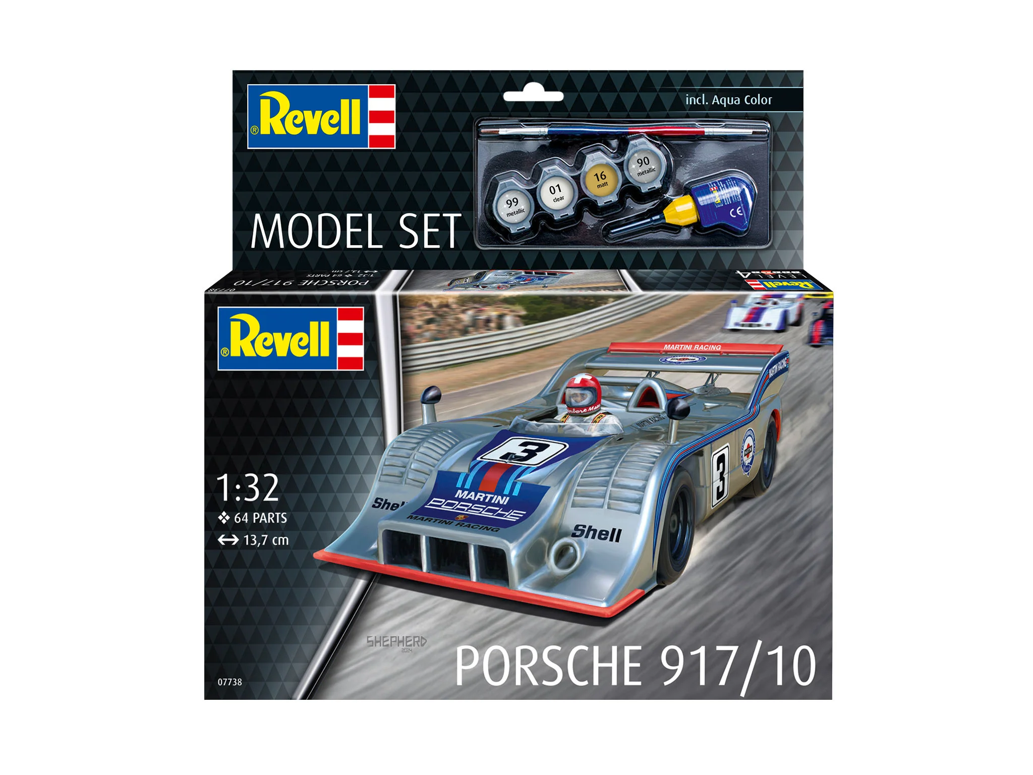 67738 Model Set Porsche 917-10 Model Kit - Image 8