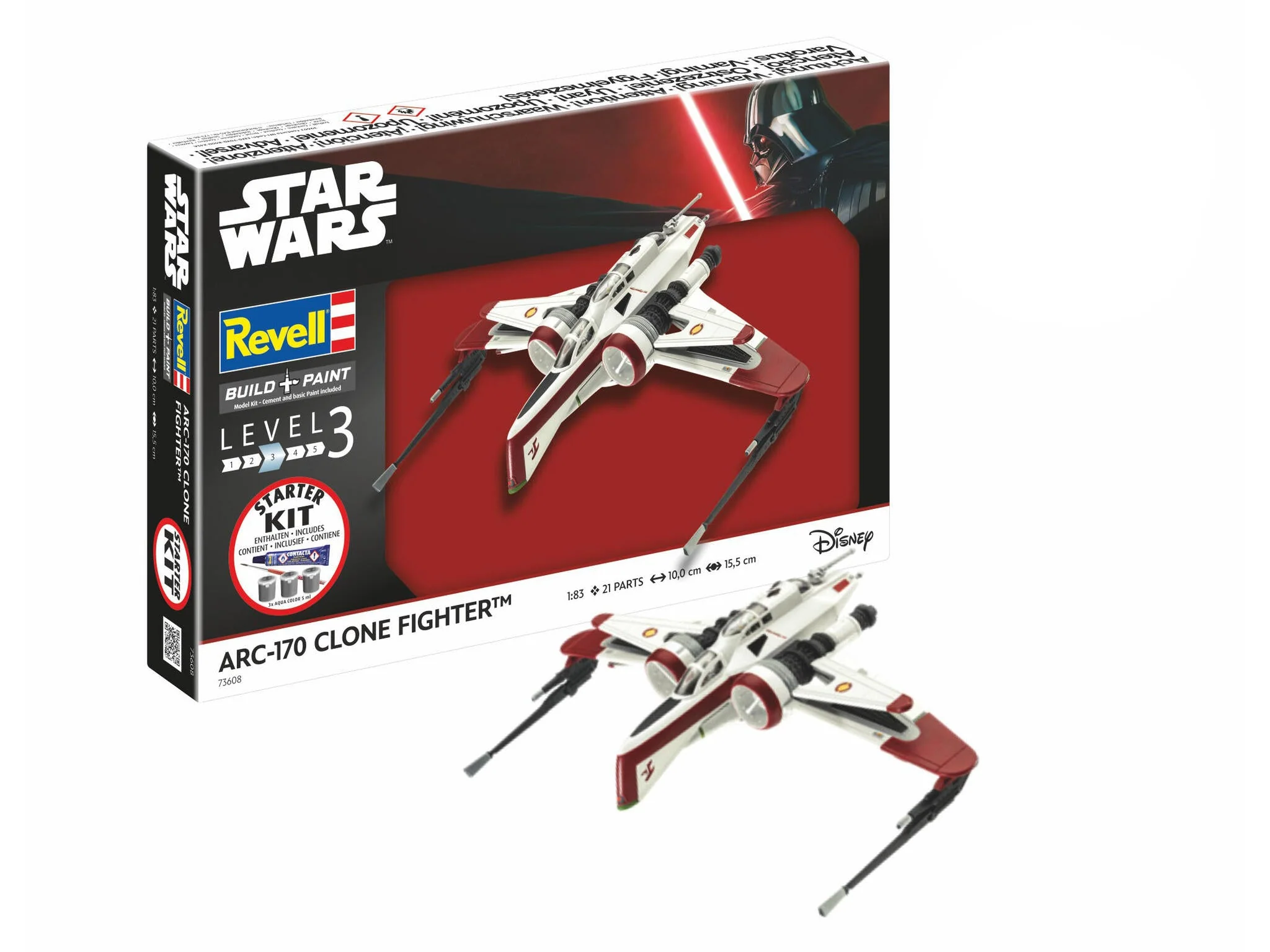 73608 Star Wars ARC-170 Fighter Starter Kit