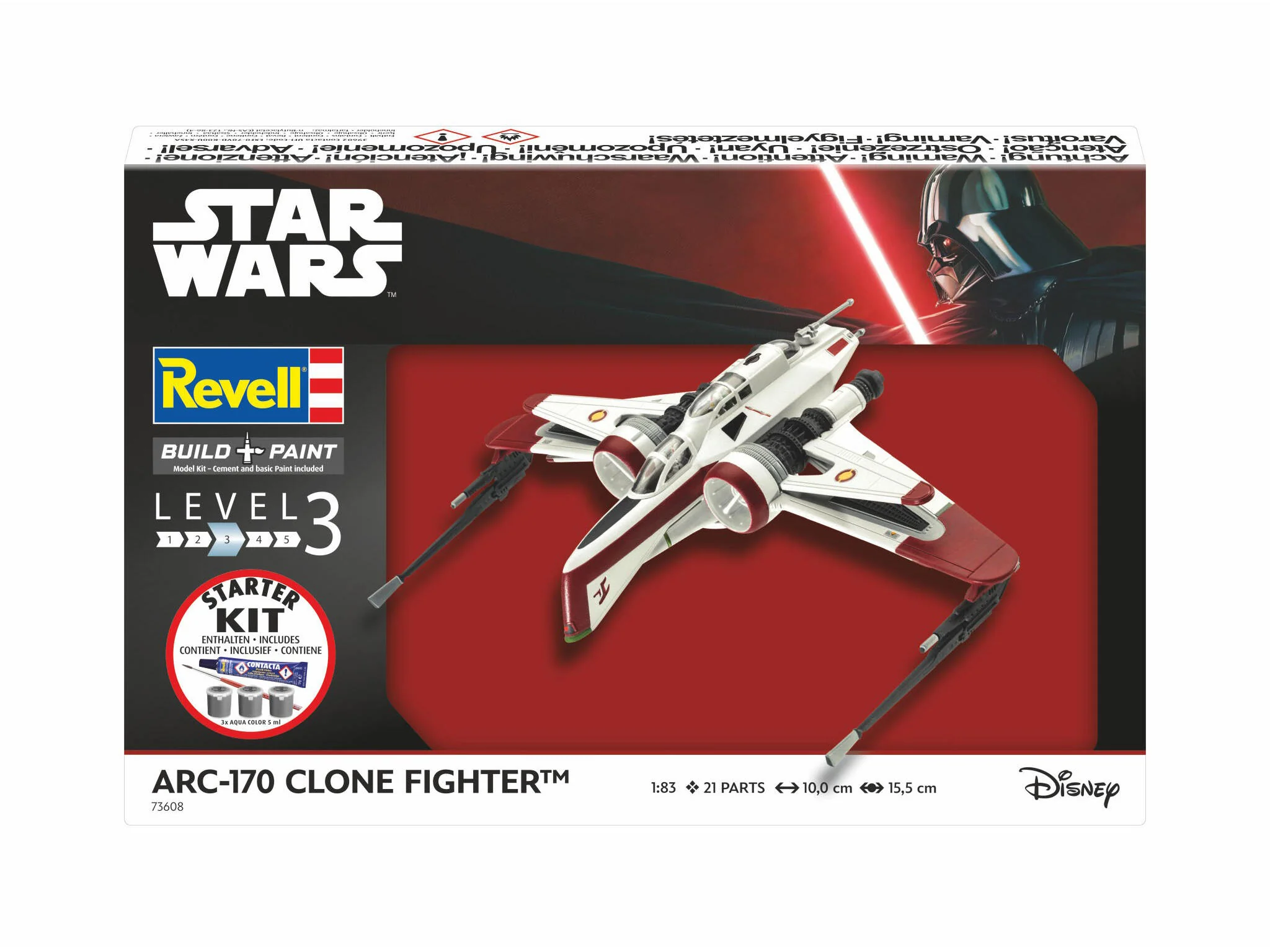 73608 Star Wars ARC-170 Fighter Starter Kit - Image 3