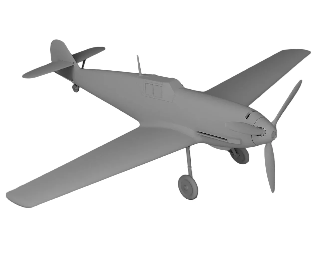 73781 German Messerschmitt Bf109G-10 Erla Model Kit