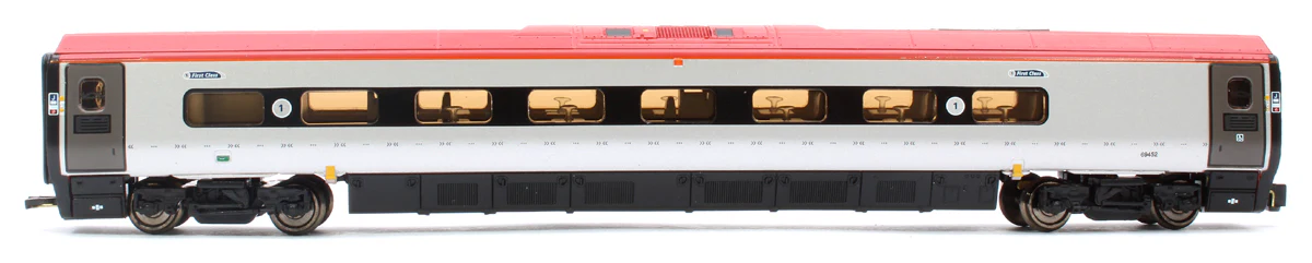 Class 390 152 "Virgin Knight" 11 Car Pendolino in Virgin original livery (grey doors) - Image 12