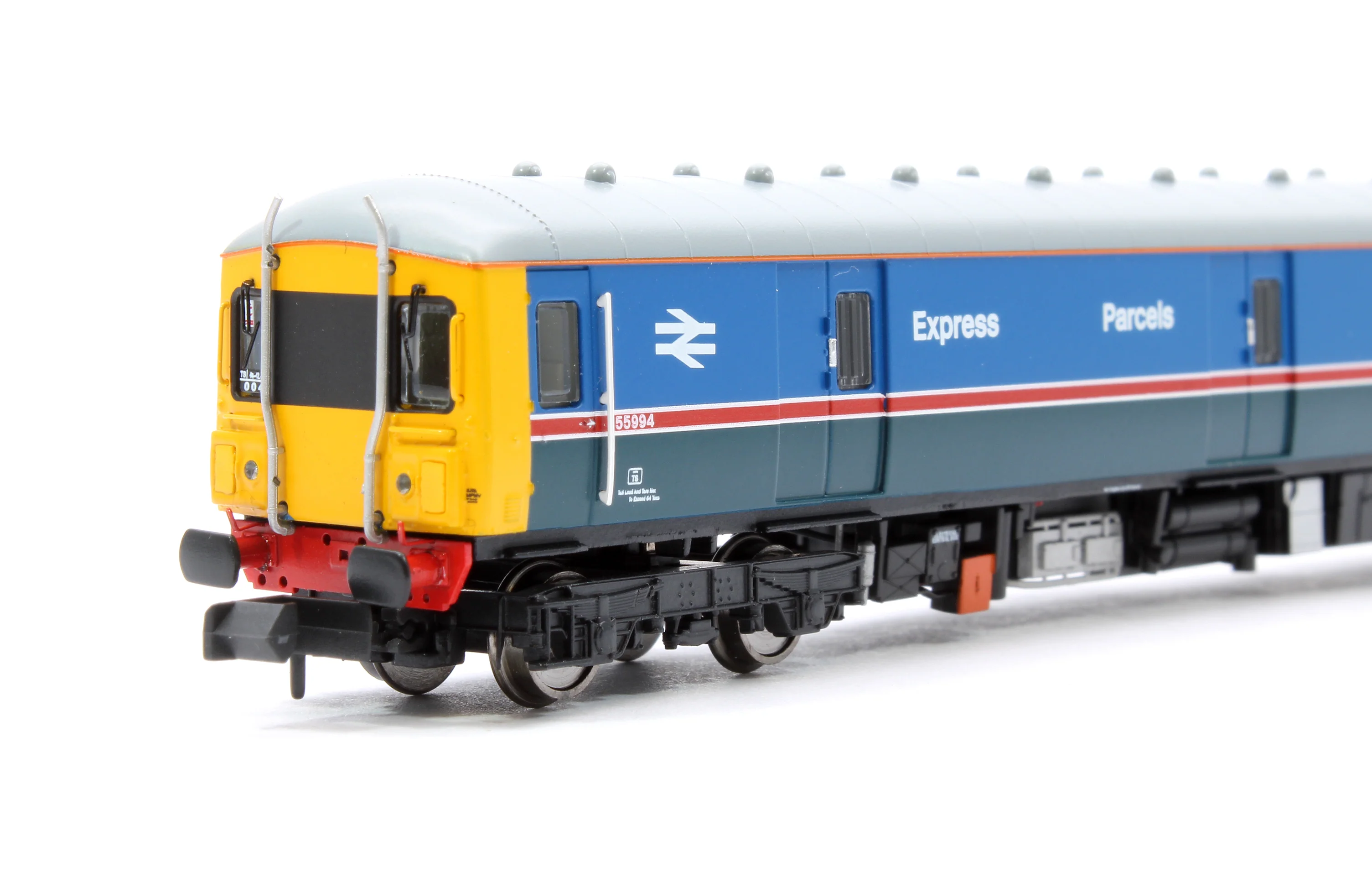 Class 128 55994 Express Parcels 2-tone blue livery with plated over corridors Diesel Locomotive - Image 4