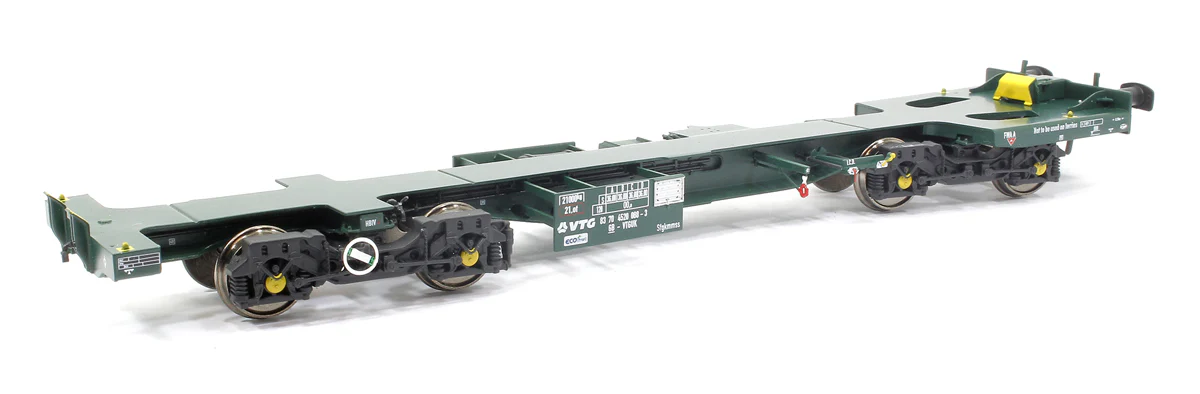 Ecofret FWA Container Flat Twin Set - VTG green (as used by Freightliner) - Image 3