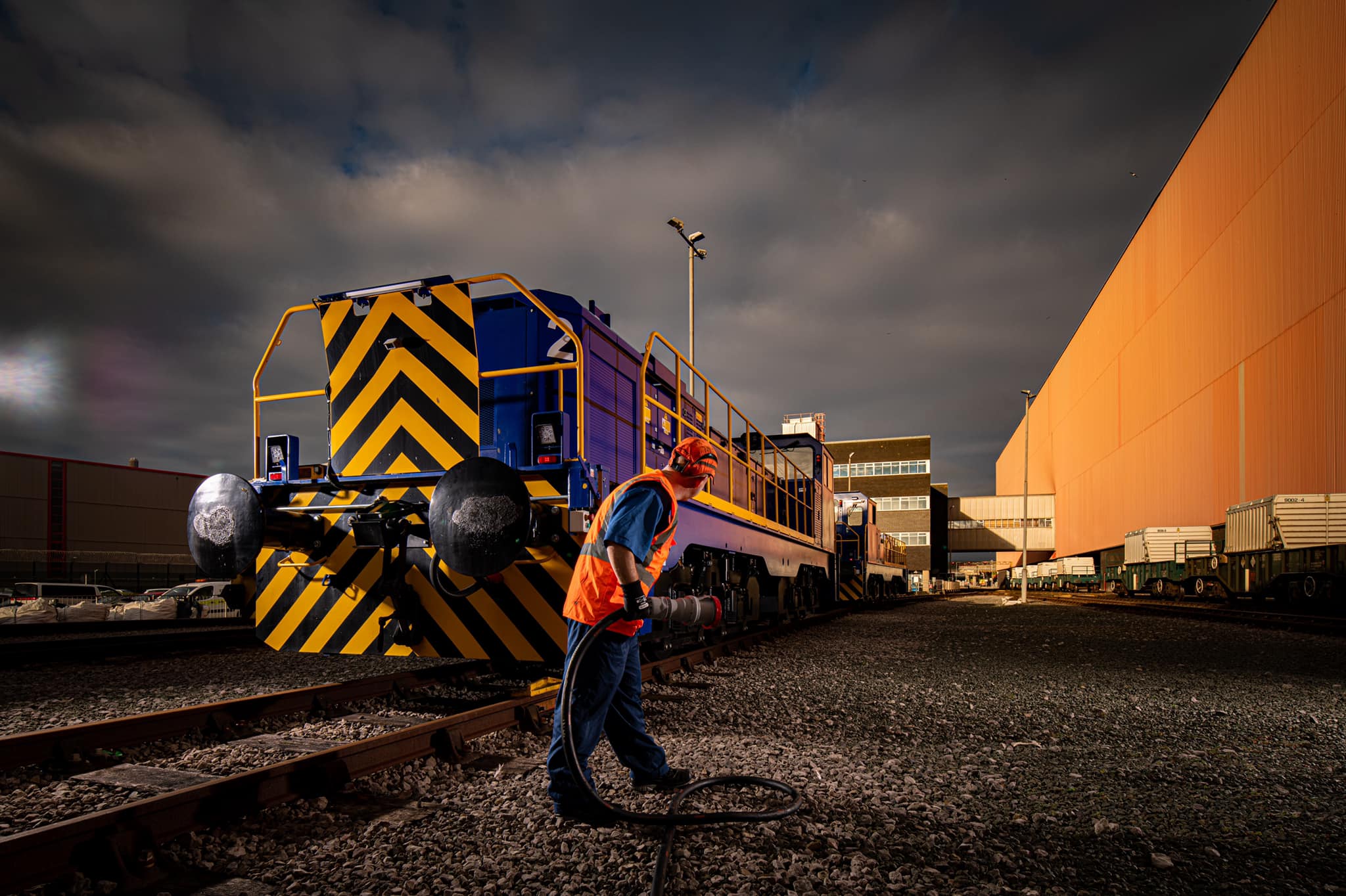 RT-CBD80-SE-A Clayton Class 18 / CBD80 Sellafield Ltd Hybrid Battery Diesel Locomotive No.1 (Version A) - Image 14
