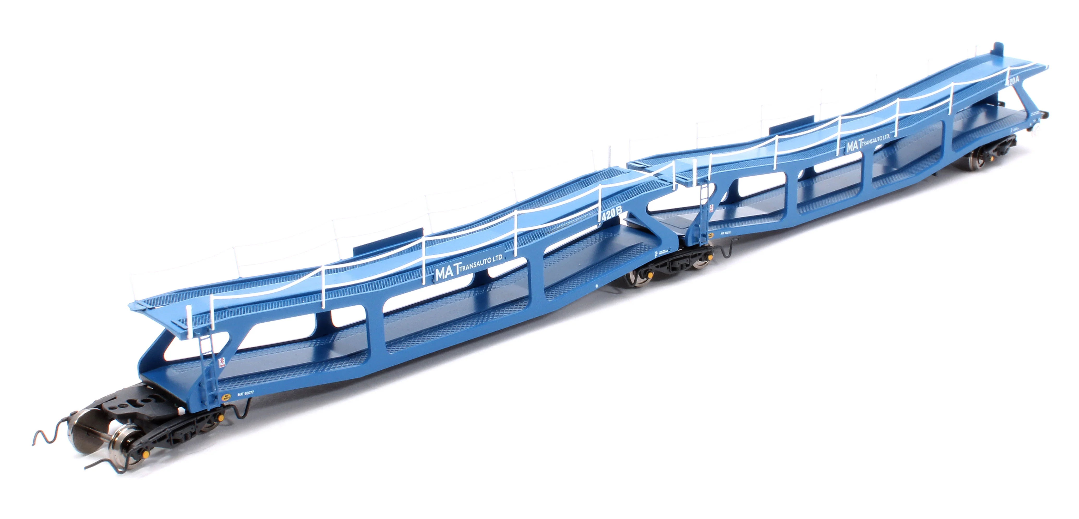 RT-N-CAR4-102A Quad Set Cartic-4 Car Carrier - MAT-Transauto Blue (Set A) - Image 4