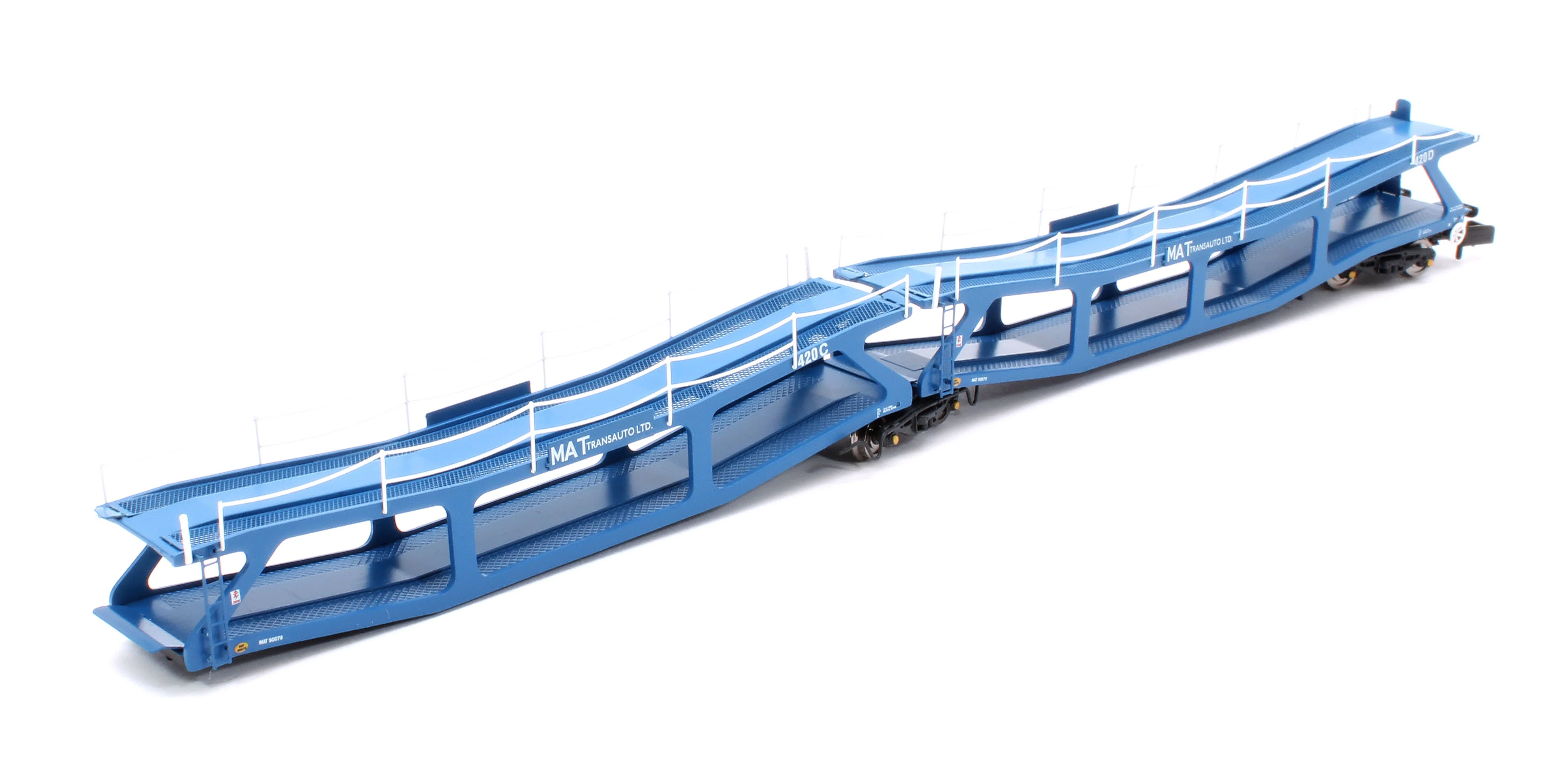 RT-N-CAR4-102A Quad Set Cartic-4 Car Carrier - MAT-Transauto Blue (Set A) - Image 5