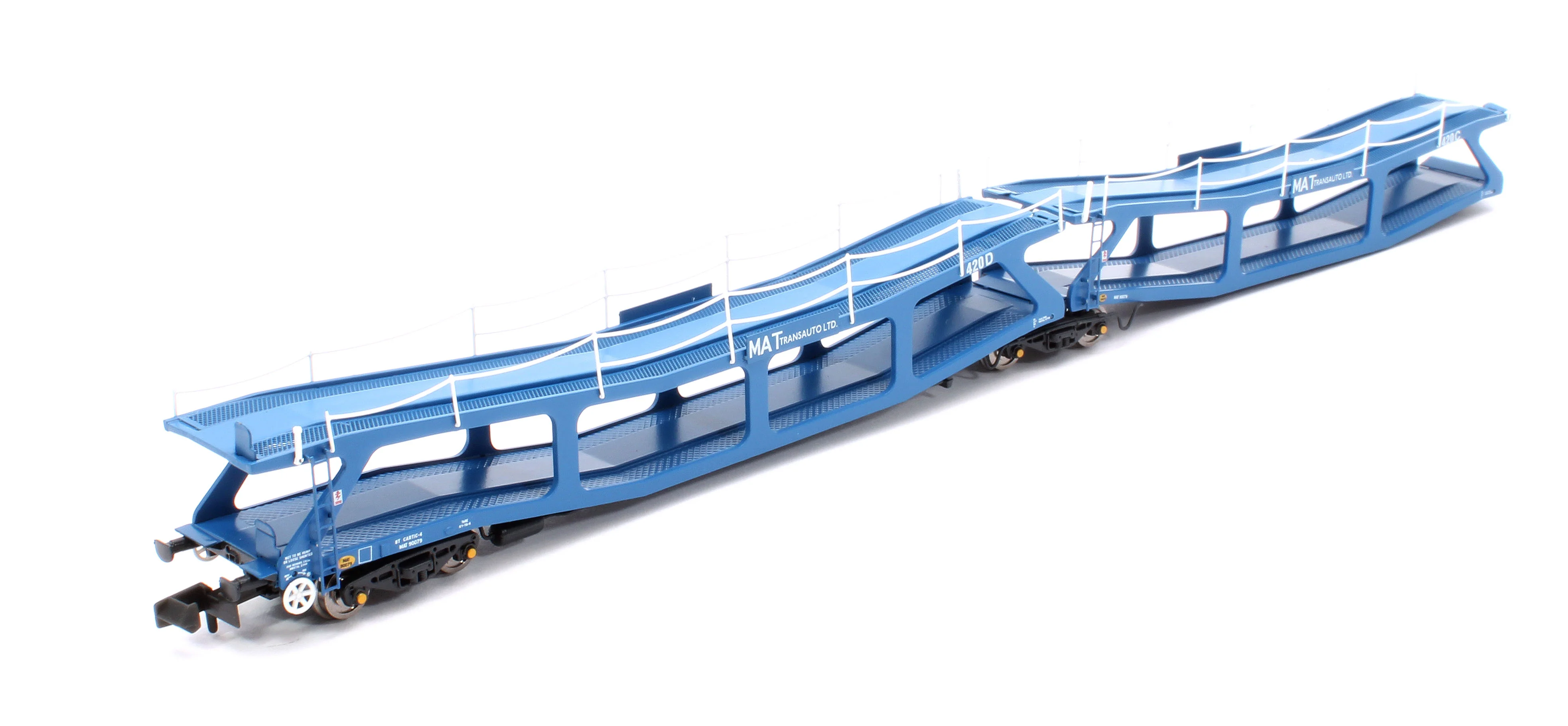 RT-N-CAR4-102A Quad Set Cartic-4 Car Carrier - MAT-Transauto Blue (Set A) - Image 7