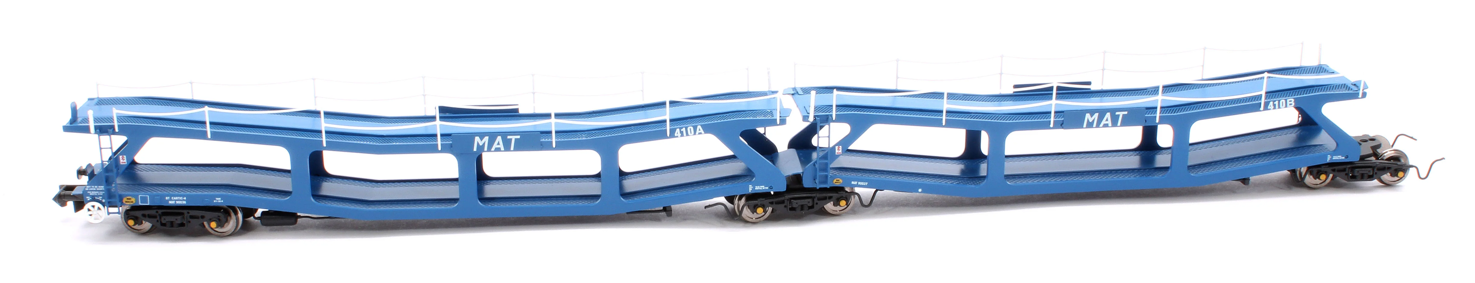 RT-N-CAR4-102B Quad Set Cartic-4 Car Carrier - MAT-Transauto Blue (Set B) - Image 3