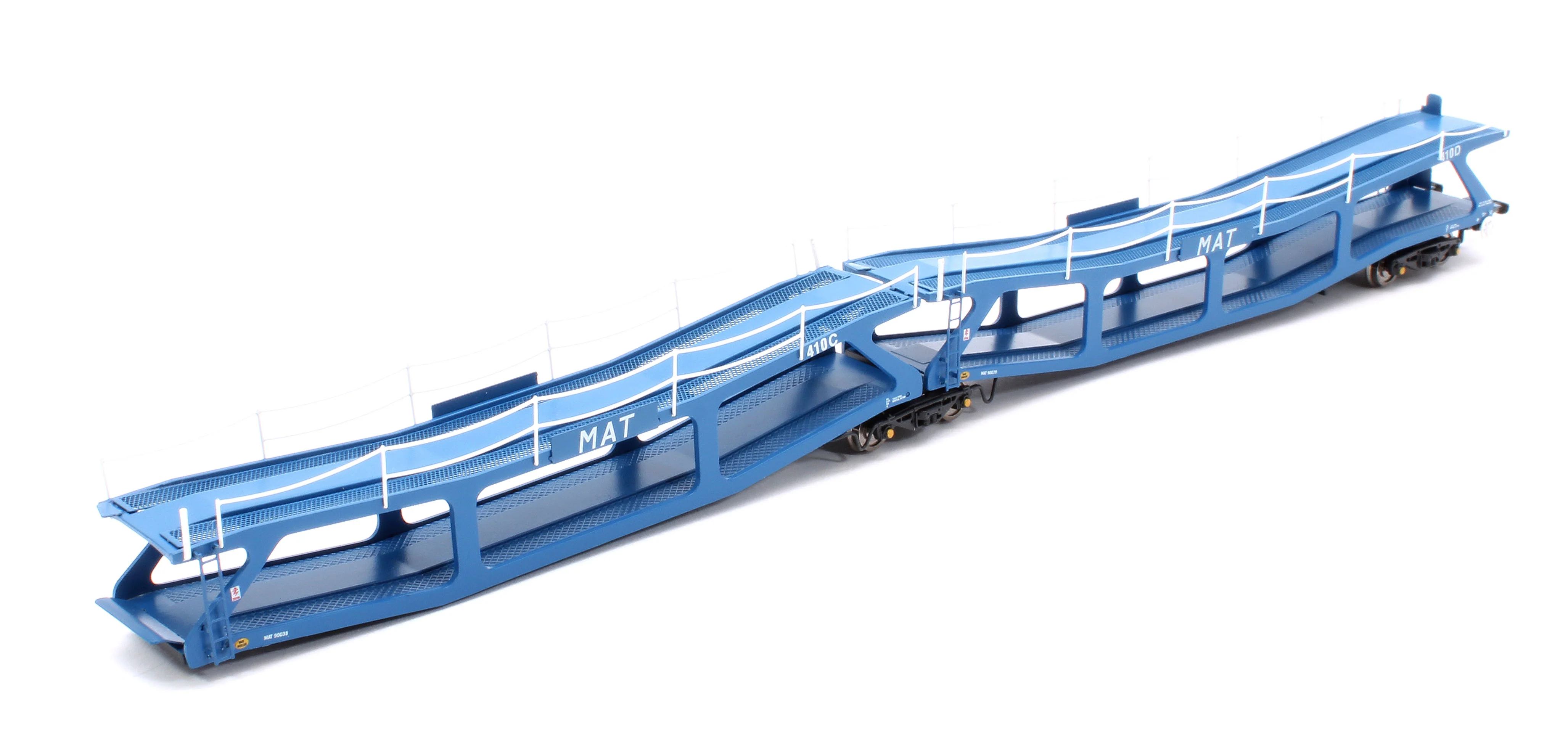 RT-N-CAR4-102B Quad Set Cartic-4 Car Carrier - MAT-Transauto Blue (Set B) - Image 5