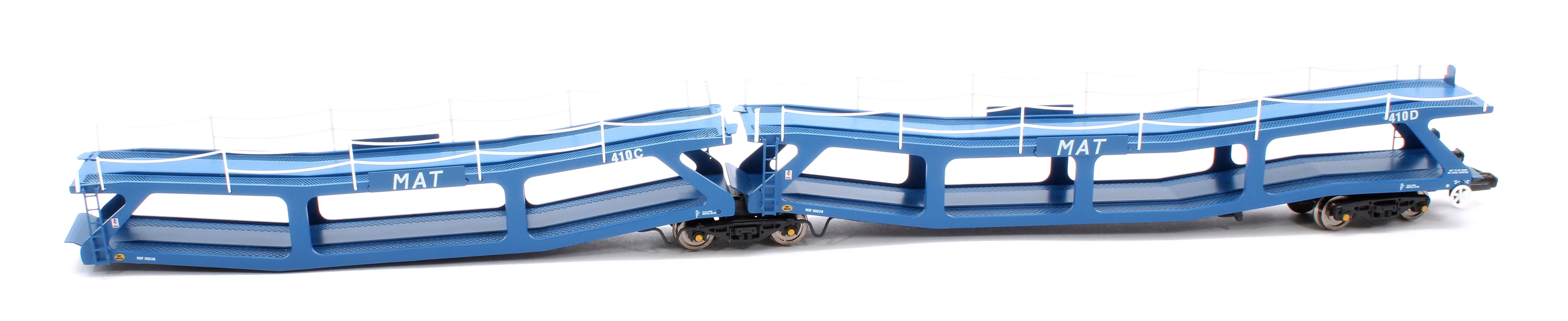 RT-N-CAR4-102B Quad Set Cartic-4 Car Carrier - MAT-Transauto Blue (Set B) - Image 6