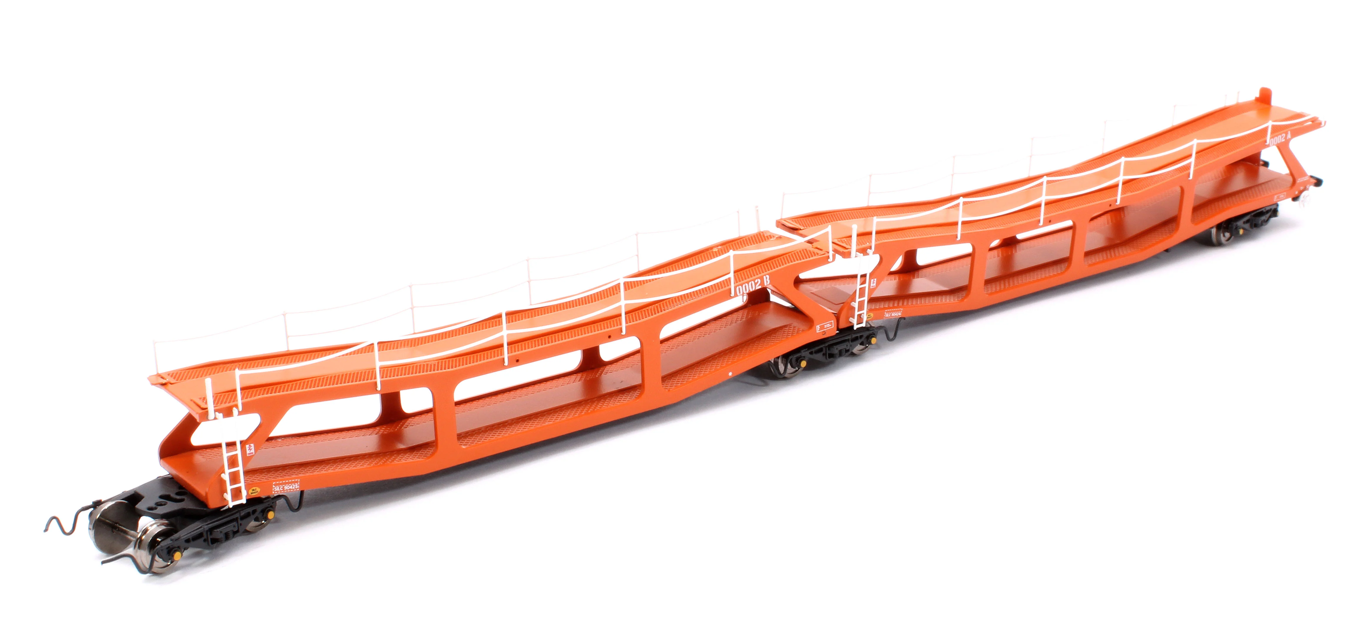 RT-N-CAR4-103A Quad Set Cartic-4 Car Carrier - Silcock and Collings Orange (Set A) - Image 4