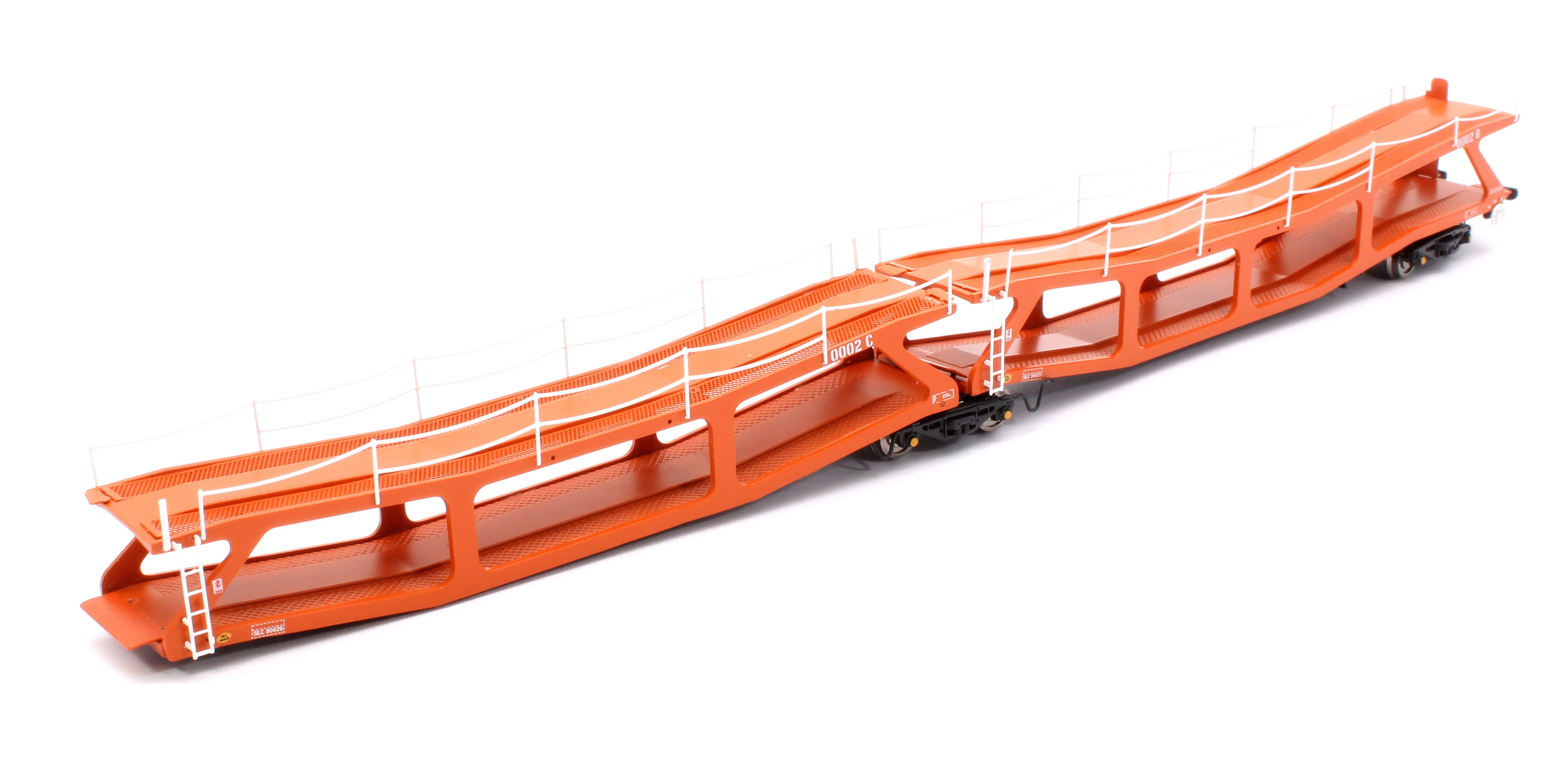 RT-N-CAR4-103A Quad Set Cartic-4 Car Carrier - Silcock and Collings Orange (Set A) - Image 5