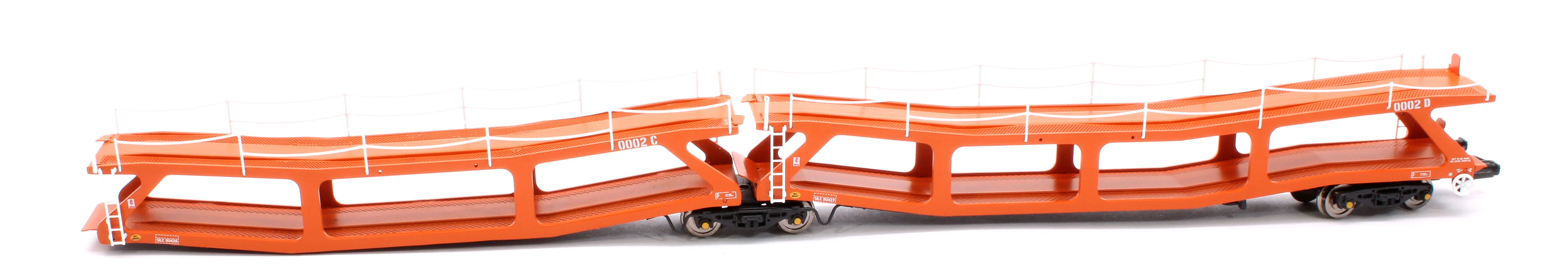 RT-N-CAR4-103A Quad Set Cartic-4 Car Carrier - Silcock and Collings Orange (Set A) - Image 6