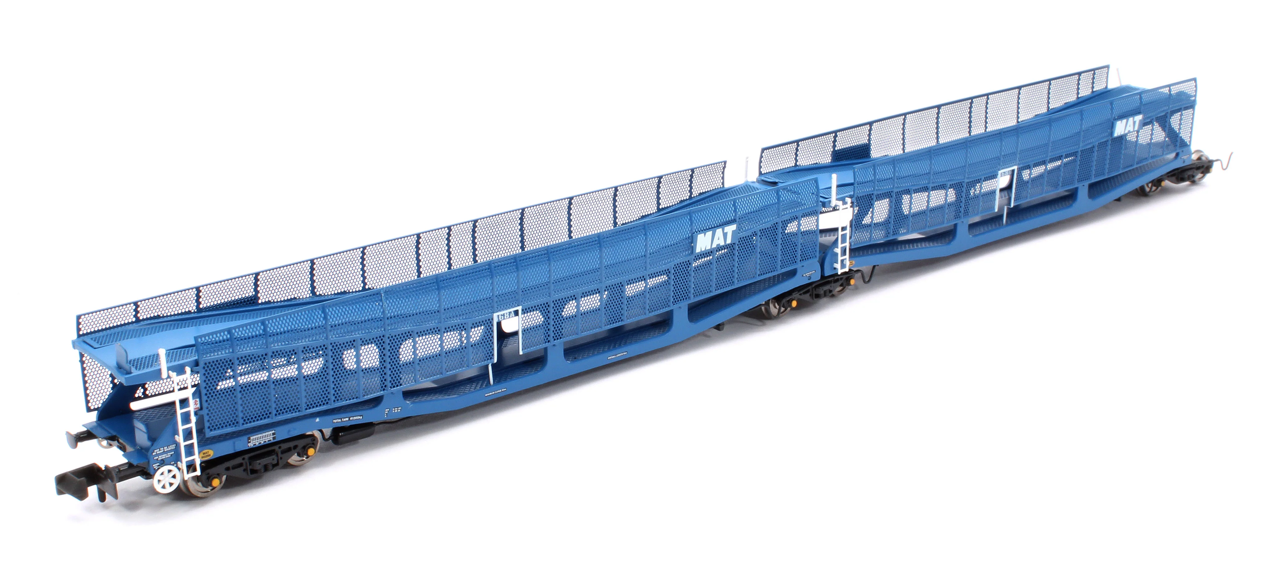 RT-N-CAR4-136A Quad Set Cartic-4 Car Carrier - MAT Blue with Mesh Screens (Set A) - Image 2