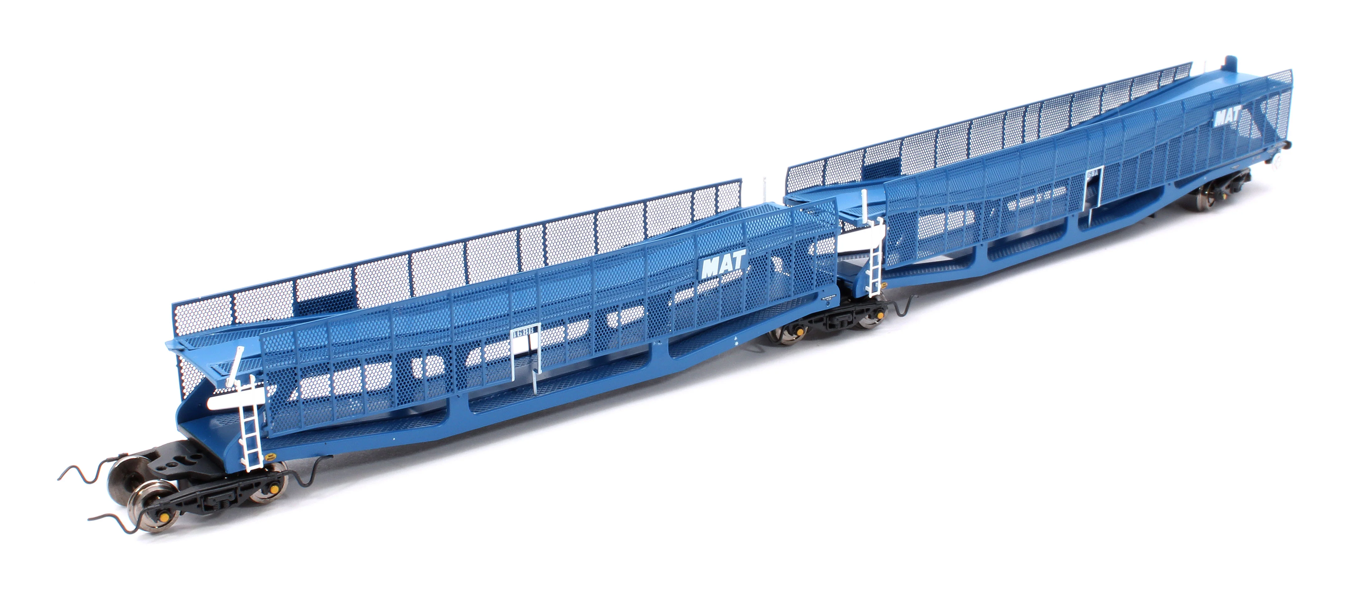 RT-N-CAR4-136A Quad Set Cartic-4 Car Carrier - MAT Blue with Mesh Screens (Set A) - Image 4