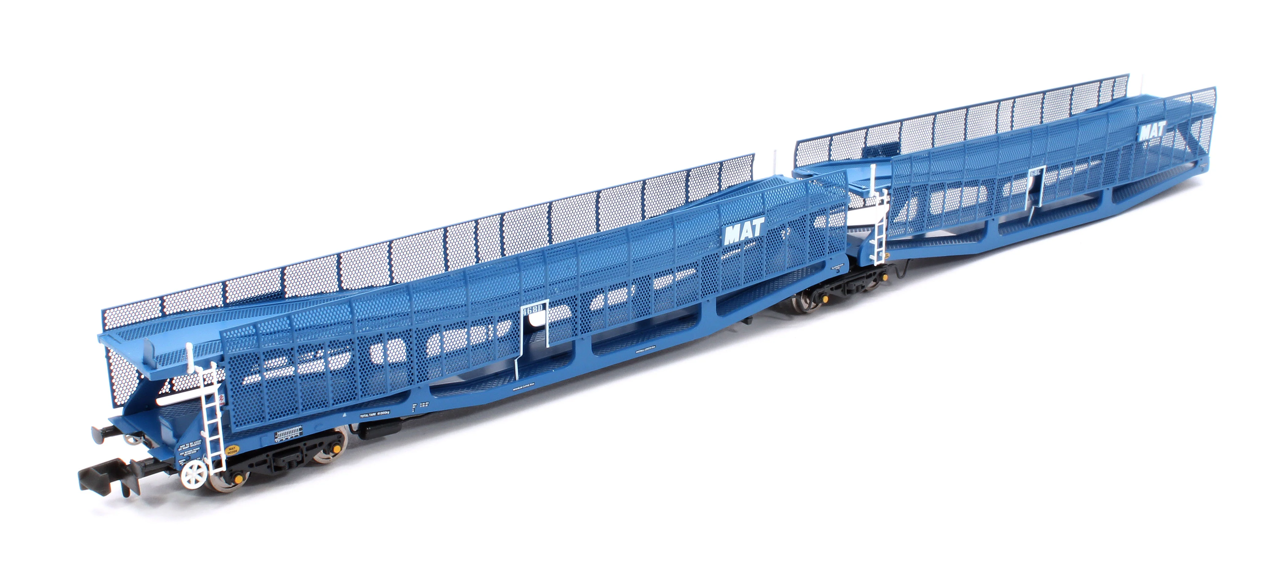 RT-N-CAR4-136A Quad Set Cartic-4 Car Carrier - MAT Blue with Mesh Screens (Set A) - Image 7
