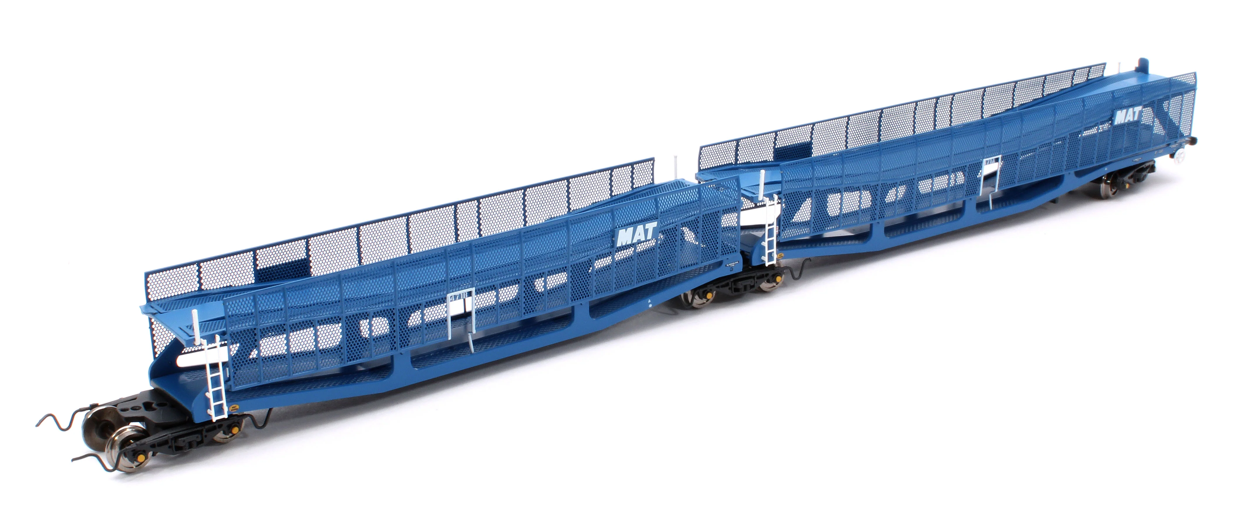 RT-N-CAR4-136B Quad Set Cartic-4 Car Carrier - MAT Blue with Mesh Screens (Set B) - Image 4