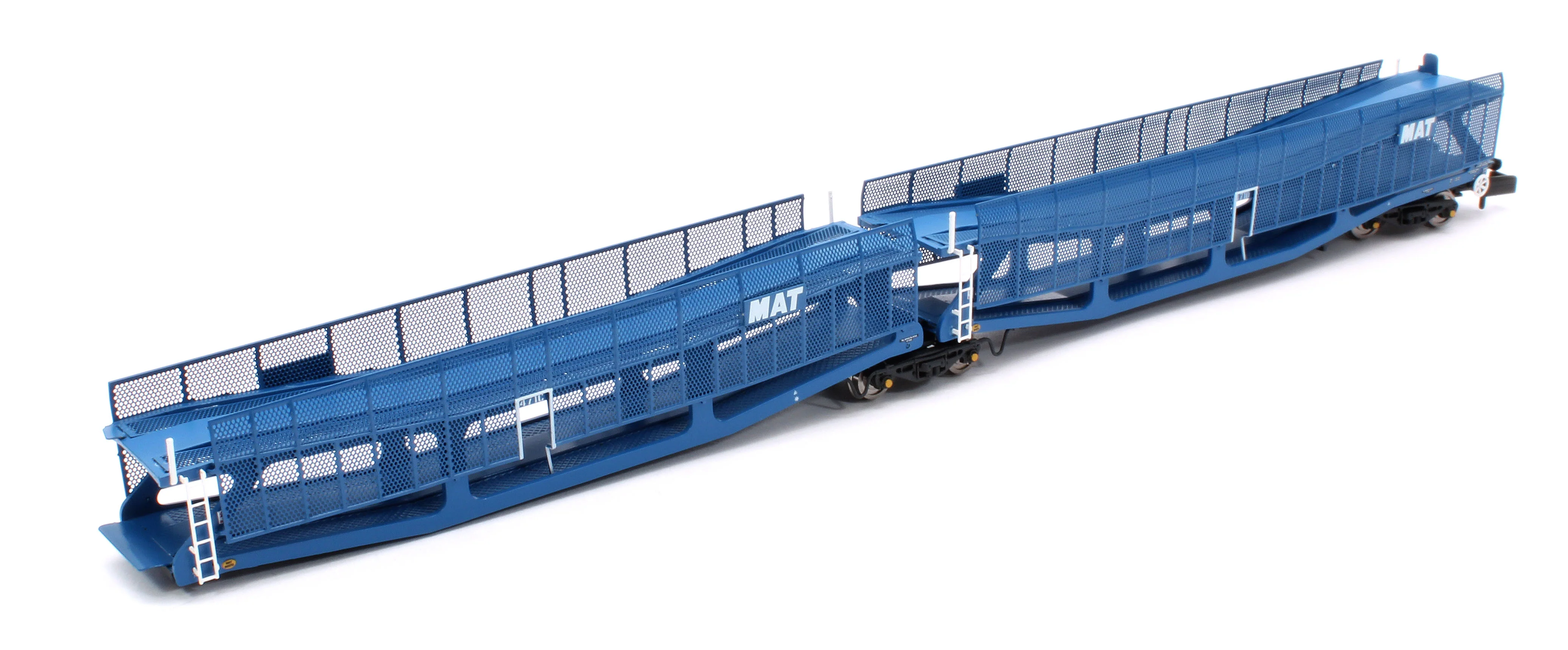 RT-N-CAR4-136B Quad Set Cartic-4 Car Carrier - MAT Blue with Mesh Screens (Set B) - Image 5