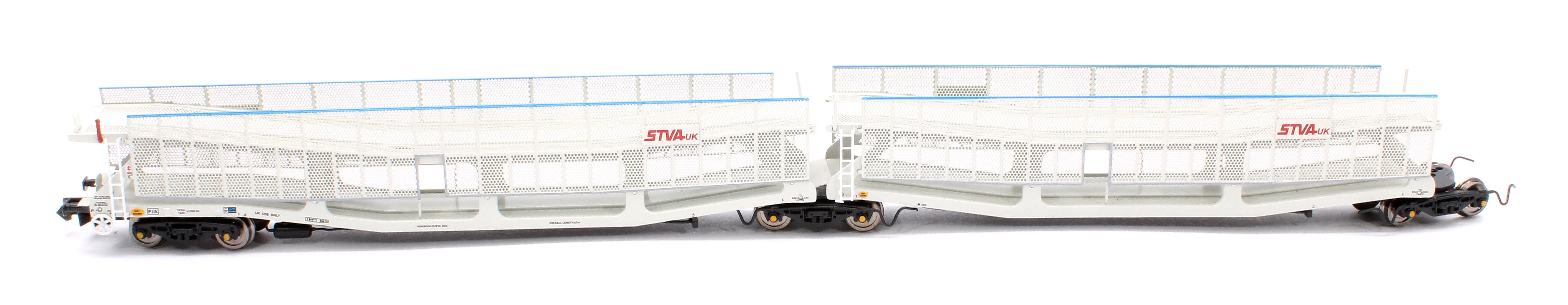 RT-N-CAR4-137A Quad Set Cartic-4 Car Carrier - STVA Light Grey with Mesh Screens (Set A) - Image 3