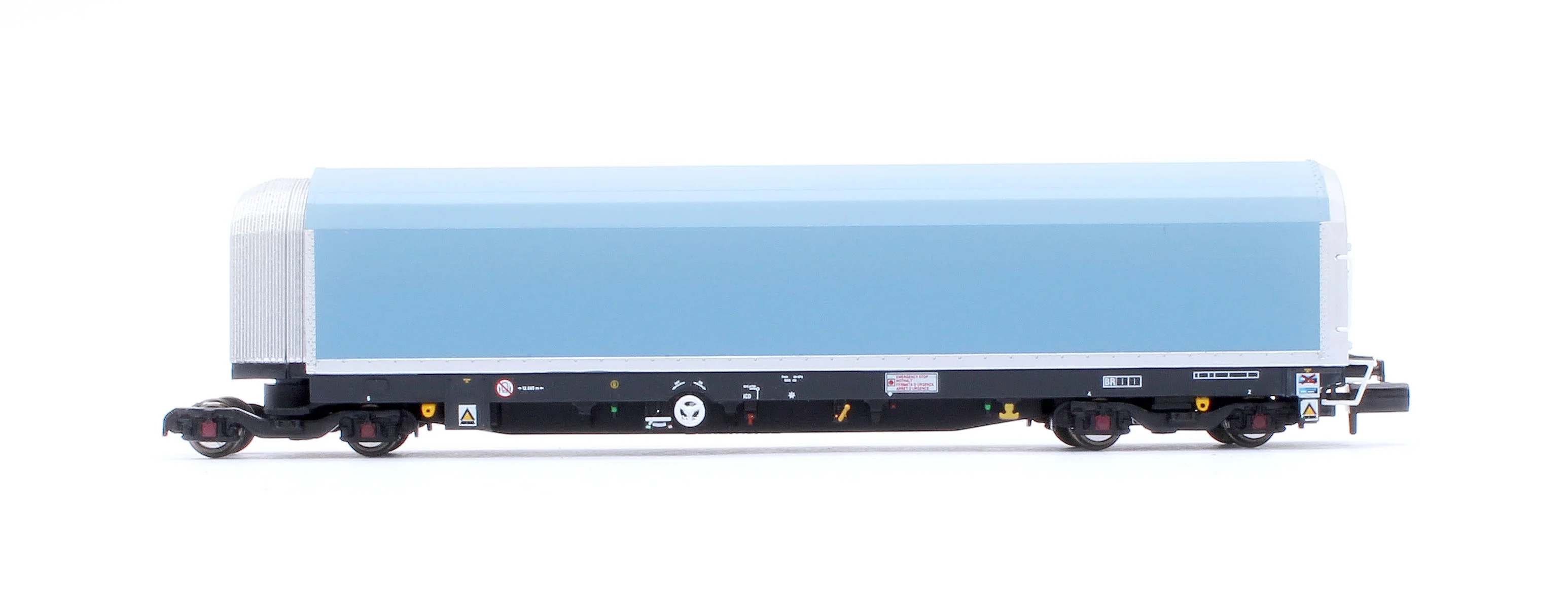 RT-N-WIA-202A N/2mm 5-car Arbel WIA car carrier plain blue. Wagon number 85 70 4971 011-7 - Image 3