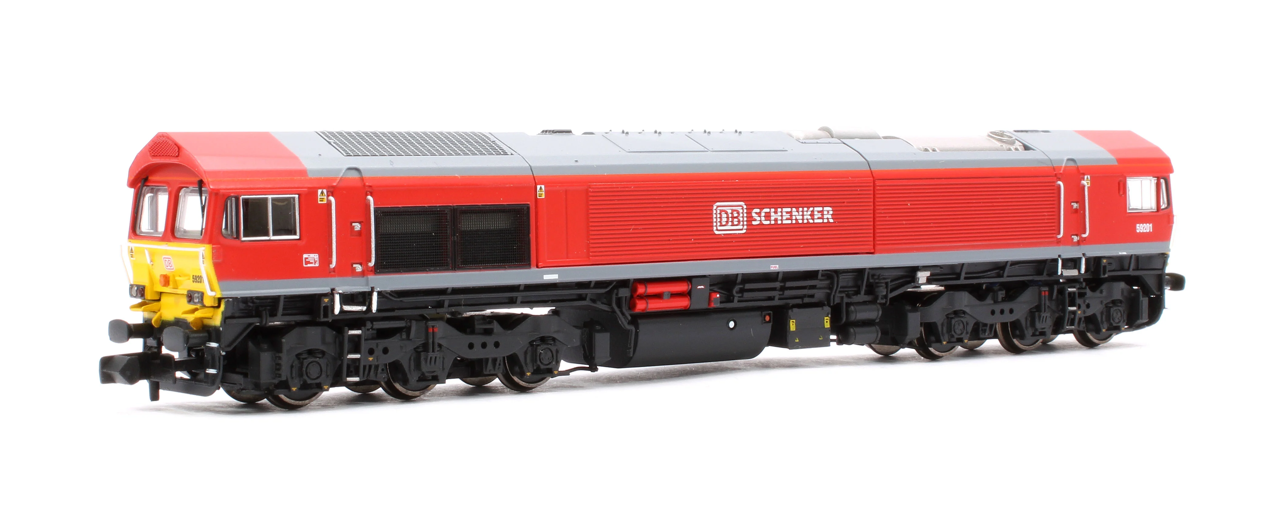 RT-N59-DB-201DC Class 59 59201 DB livery Diesel Locomotive