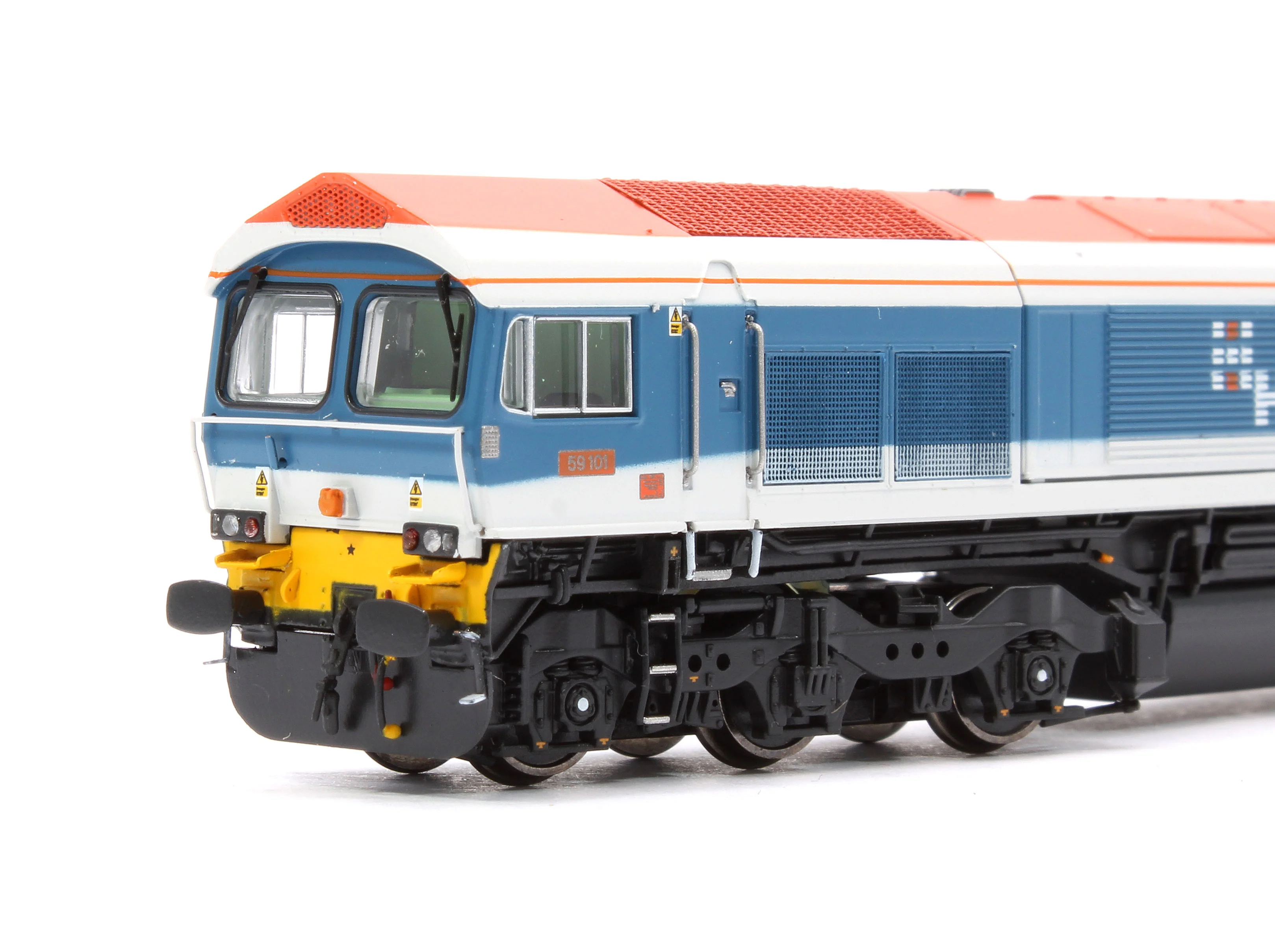 RT-N59-HN-101DCC Class 59 59101 Hanson Livery Village of Whatley Diesel Locomotive - DCC Sound - Image 7