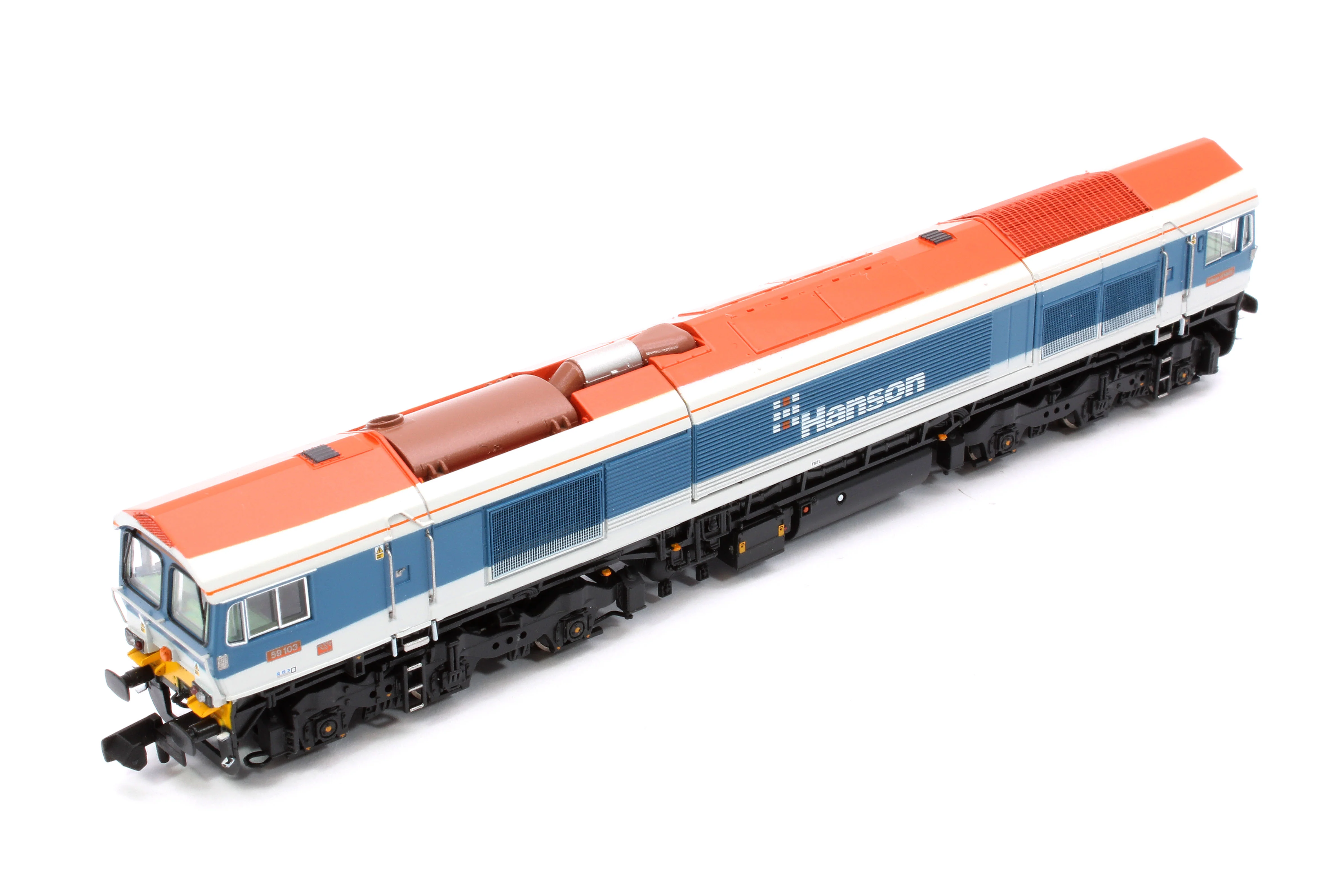 RT-N59-HN-103DC Class 59 59103 Hanson Livery Village of Mells Diesel Locomotive - Image 10