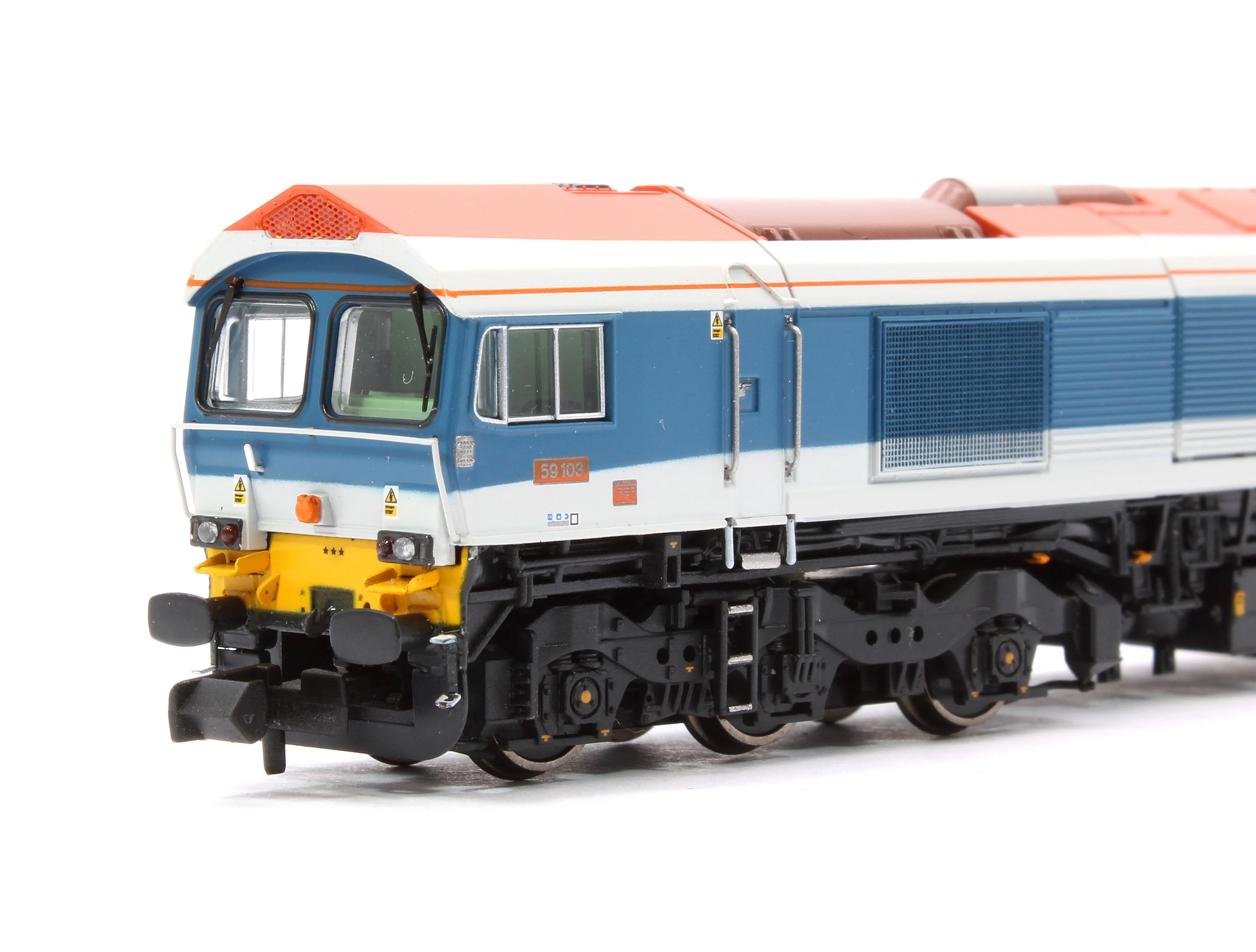 RT-N59-HN-103DCC Class 59 59103 Hanson Livery Village of Mells Diesel Locomotive - DCC Sound - Image 7