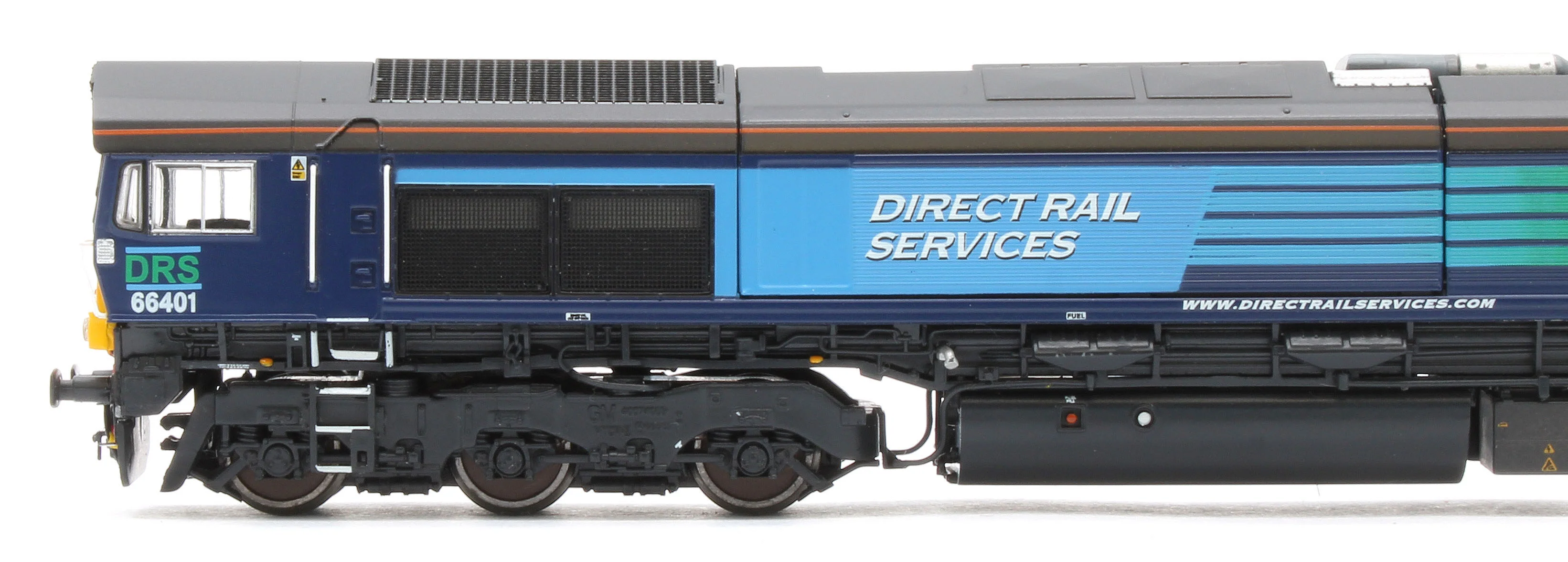 RT-N66-DRC-401DCC Class 66 66401 DRS Compass Diesel Locomotive - DCC Sound - Image 8