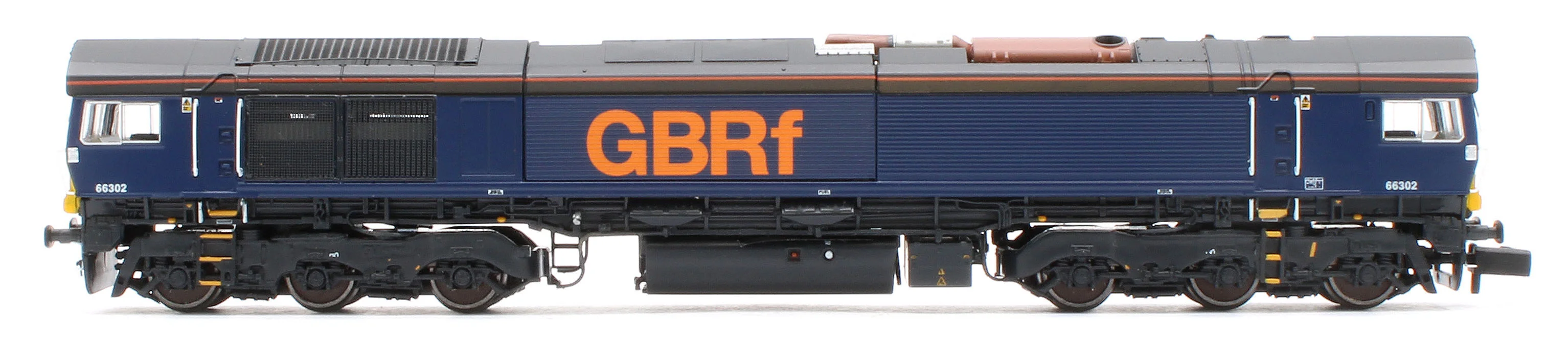 RT-N66-DRG-302DCC Class 66 66302 GBRf (ex-DRS Plain) Diesel Locomotive - DCC Sound - Image 2