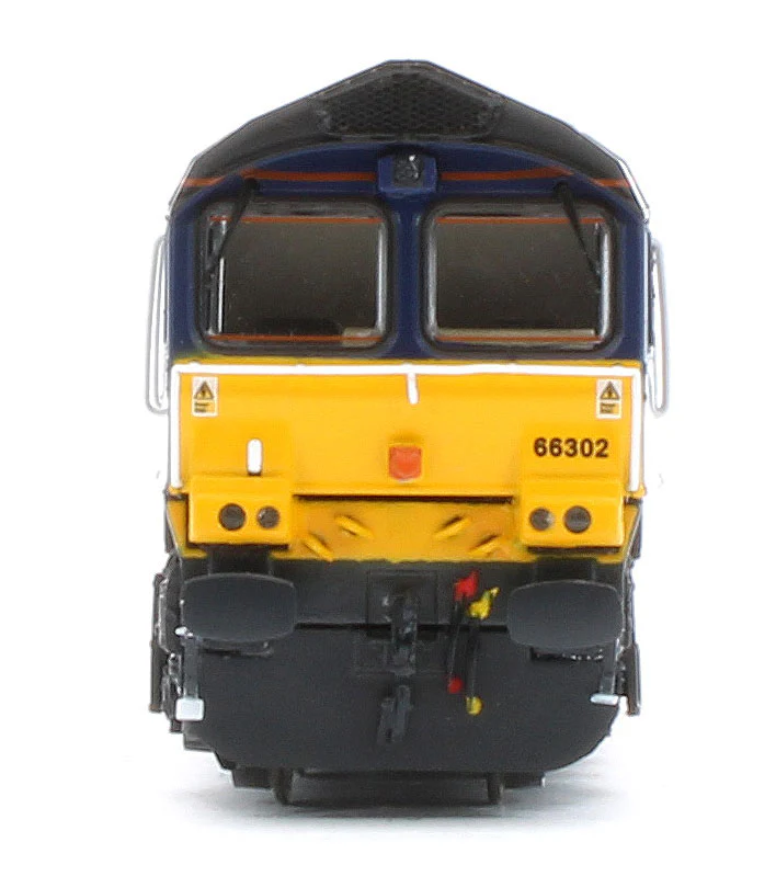 RT-N66-DRG-302DCC Class 66 66302 GBRf (ex-DRS Plain) Diesel Locomotive - DCC Sound - Image 6