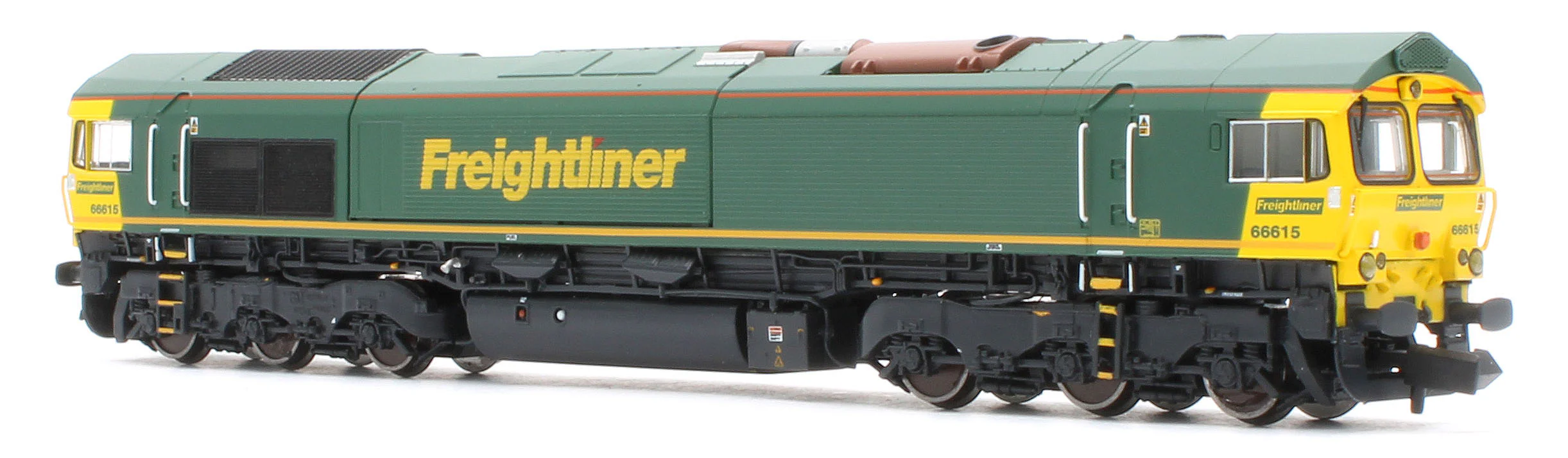 RT-N66-FL-615DCC Class 66 66615 Freightliner Diesel Locomotive - DCC Sound - Image 3