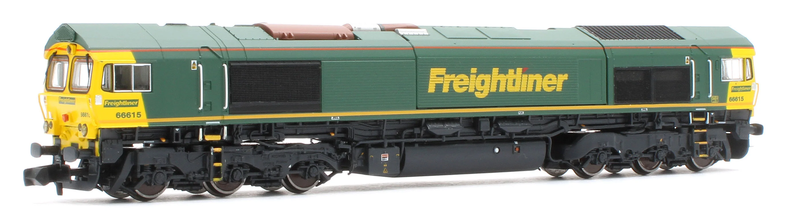 RT-N66-FL-615DCC Class 66 66615 Freightliner Diesel Locomotive - DCC Sound - Image 4