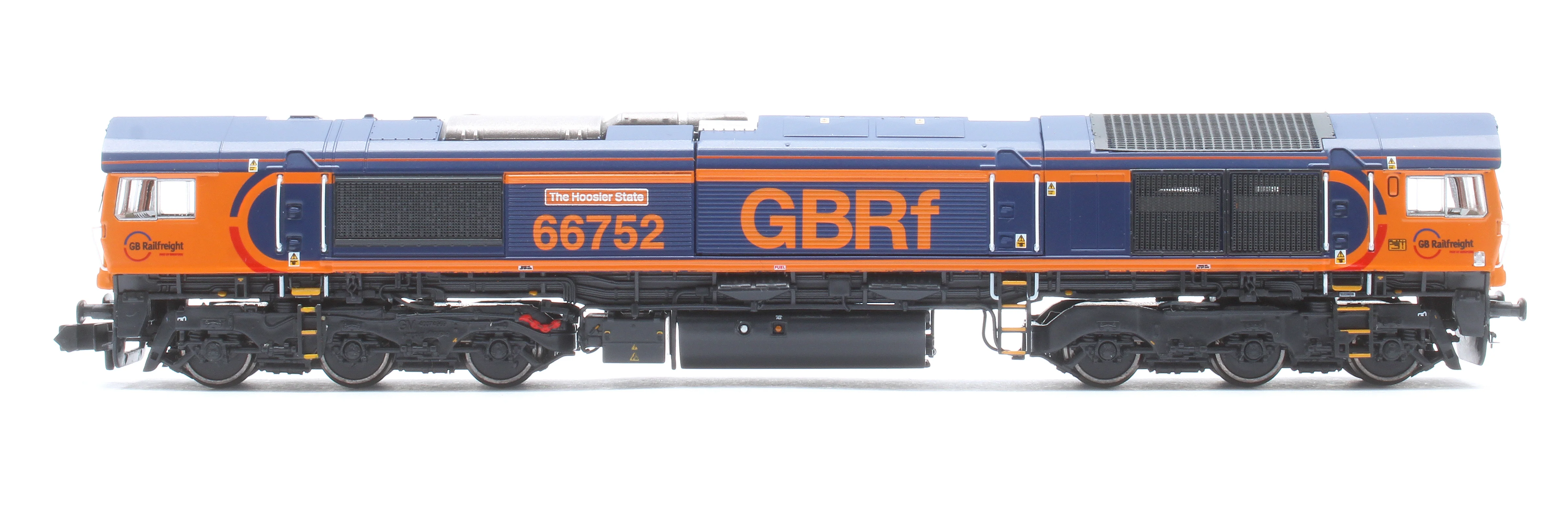 RT-N66-GBE-752DCC Class 66 66752 'The Hoosier State' GBRf Europorte Diesel Locomotive - DCC Sound - Image 5
