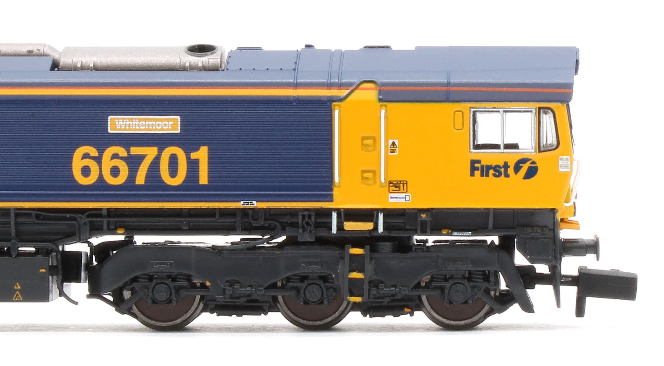 RT-N66-GBF-701 Class 66 66701 'Whitemoor' GBRf Original Diesel Locomotive - Image 10