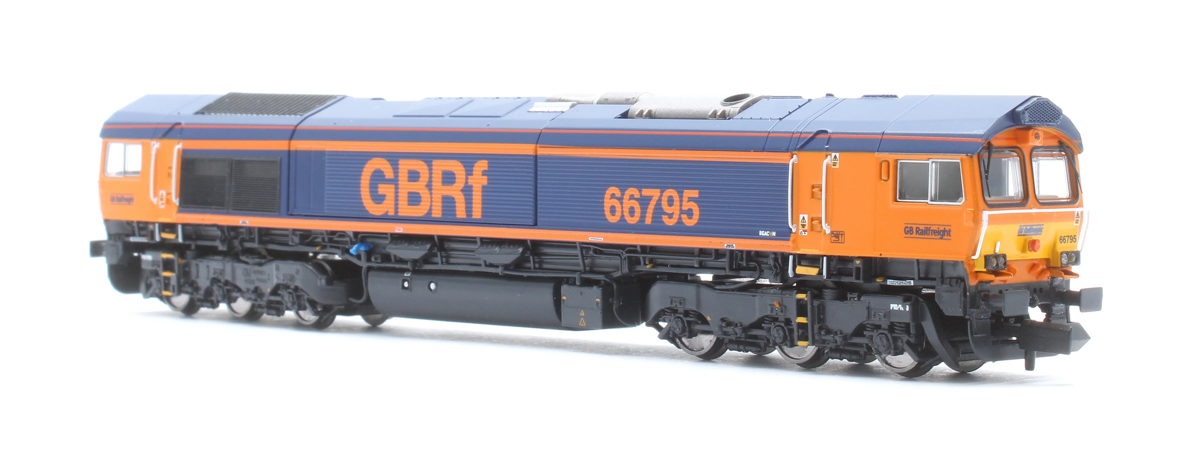RT-N66-GBS-795DCC Class 66 66795 'Bescot LDC' GBRf Standard Livery (ex-Rush Rail loco) Diesel Locomotive - DCC Sound - Image 2