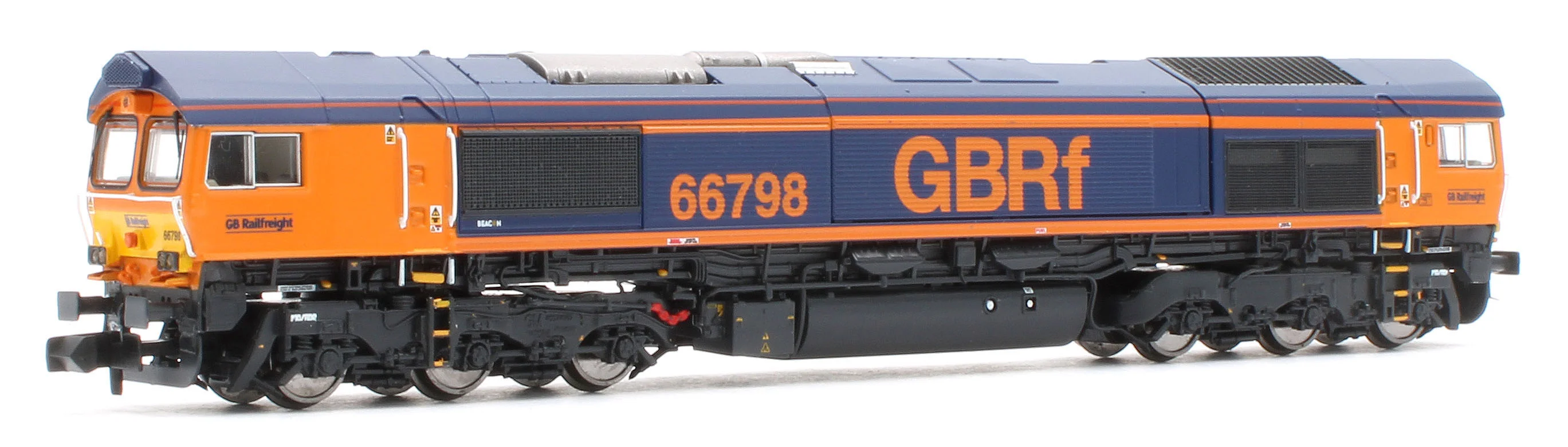 RT-N66-GBS-798DCC Class 66 66798 GBRf Standard Diesel Locomotive - DCC Sound - Image 4